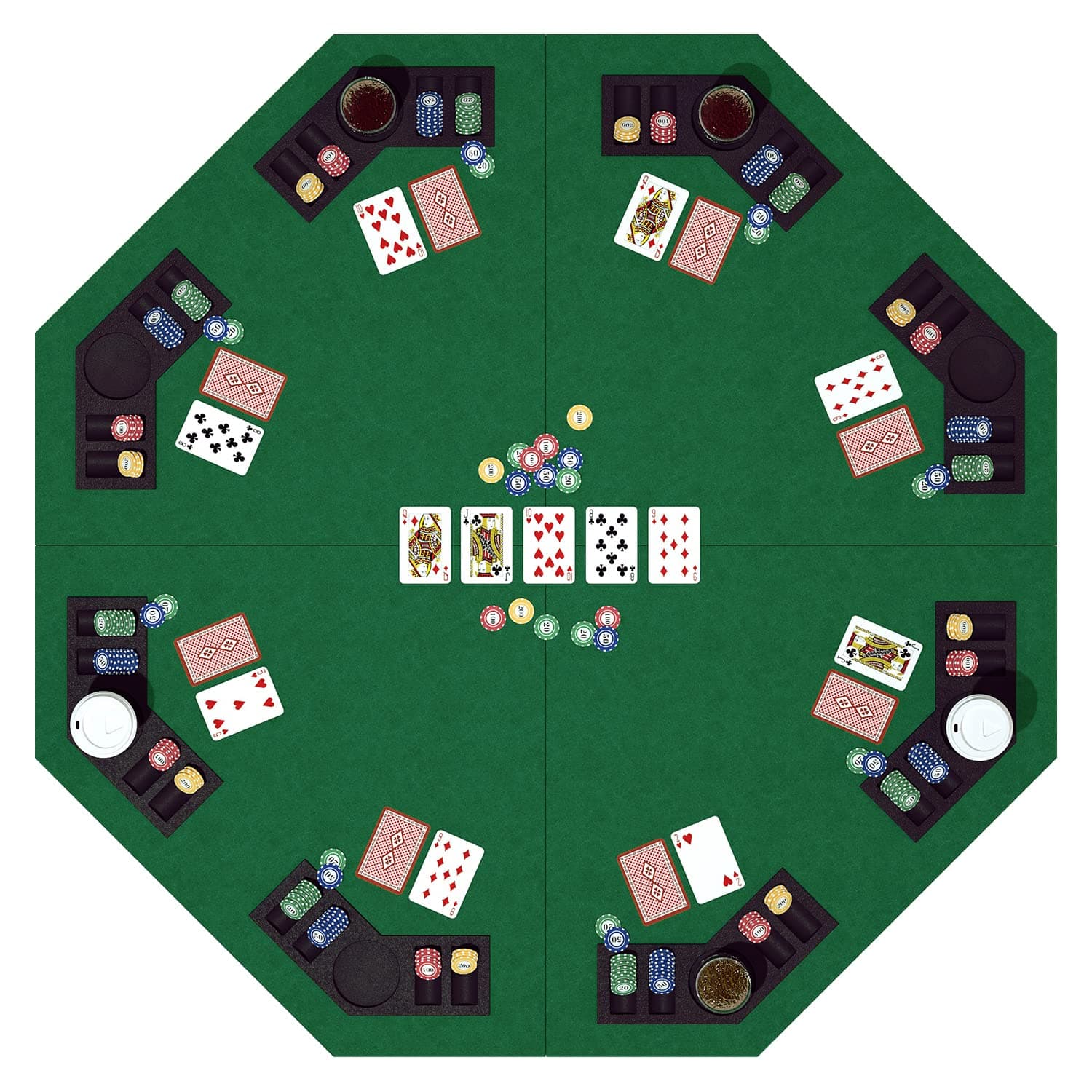 48 Inch Octagon Poker Table Top
