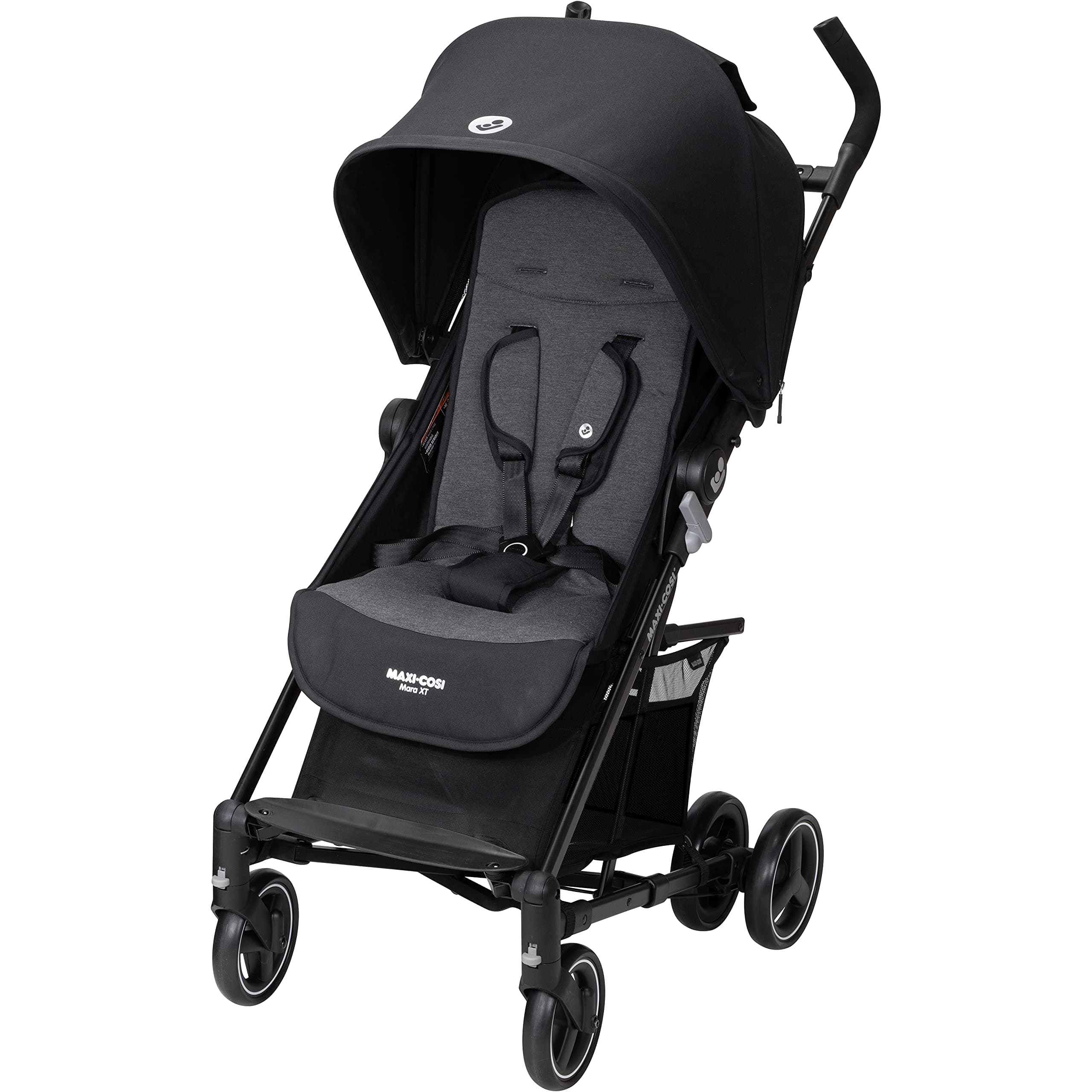 Mara XT Ultra Compact Stroller, Essential Black