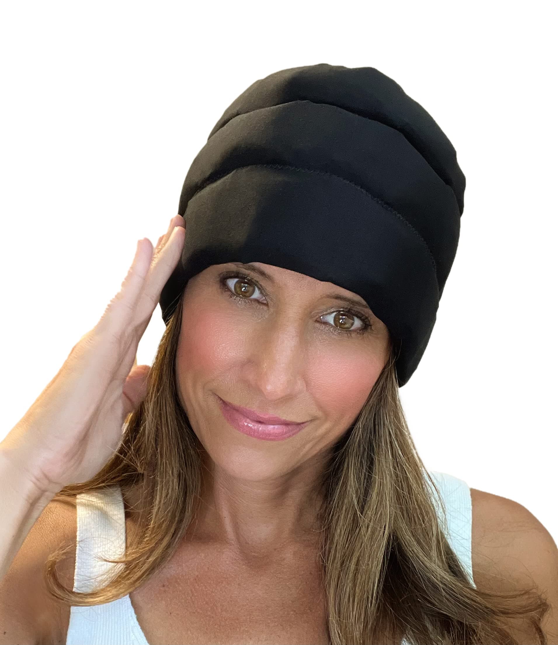 Headache Hat Wearable Ice Pack (one size)
