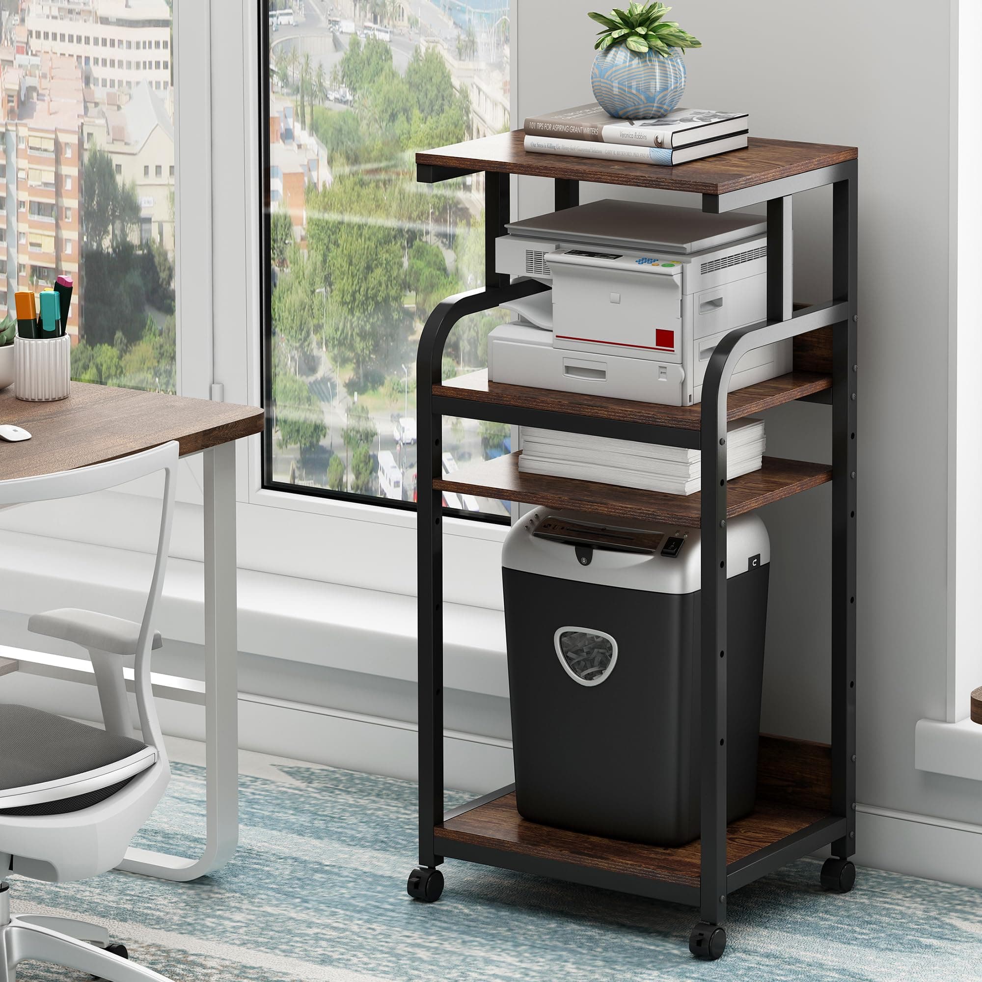 Fannova 4 tier printer stand