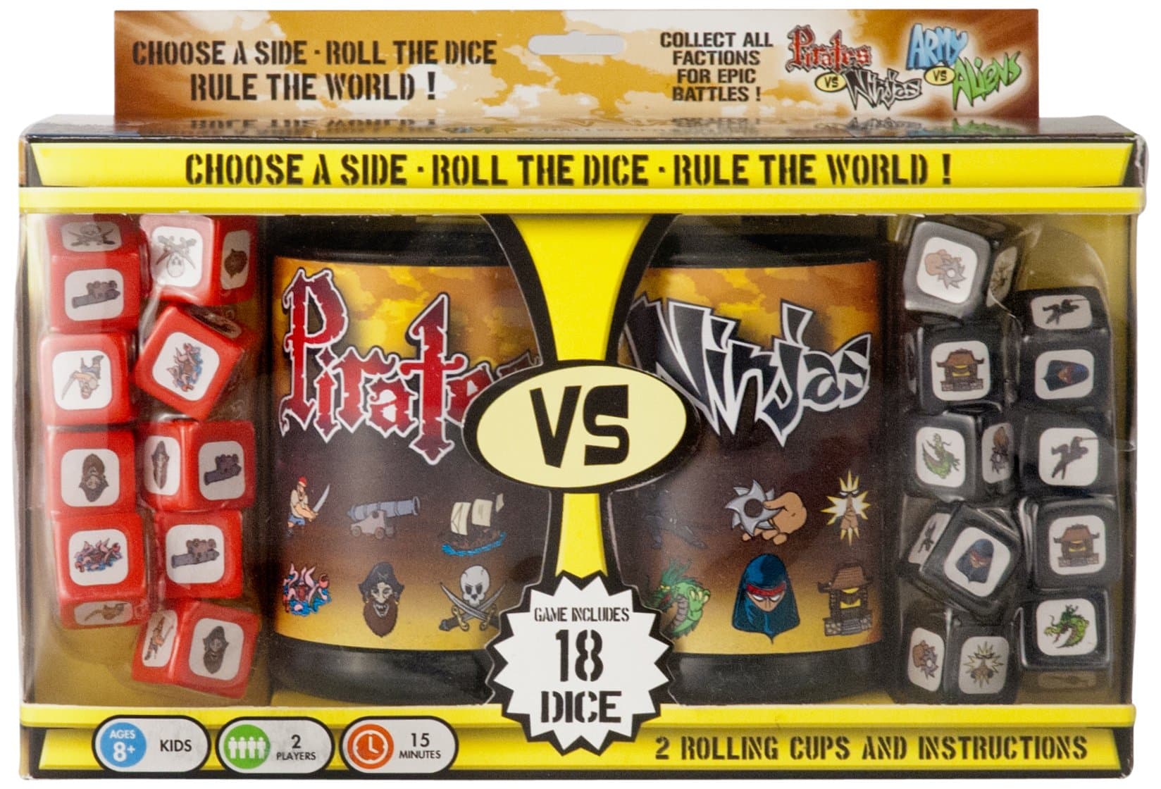Pirates vs Ninjas Dice Game