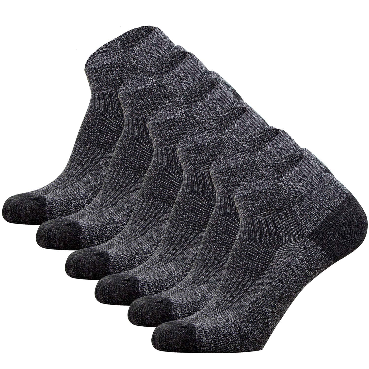 Pure Compression Walking Socks - Comfortable Padded Walking Socks - Use for Jogging, Running, Working Out