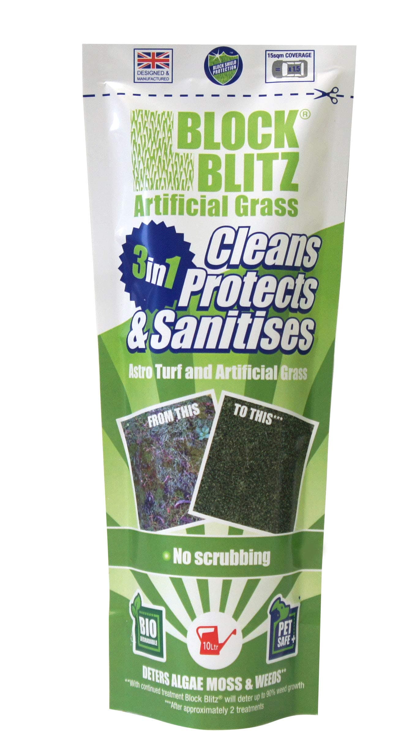 Block Blitz Kelkay Artificial Grass Treatment