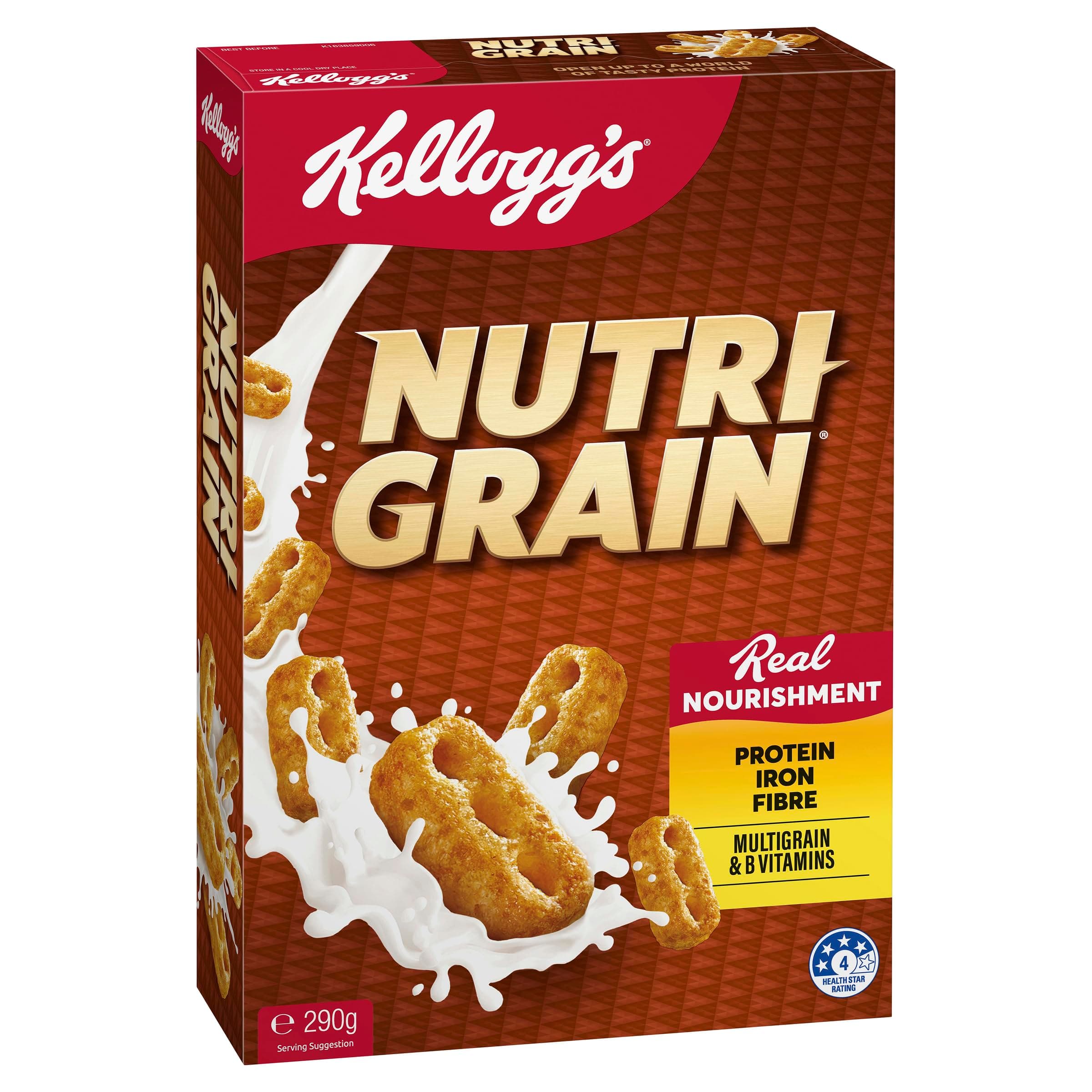 kellog nutrigrain 290gm