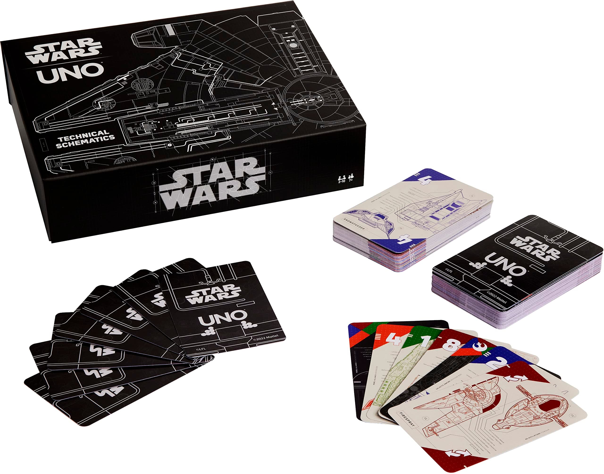 UNO Star Wars: Technical Schematics
