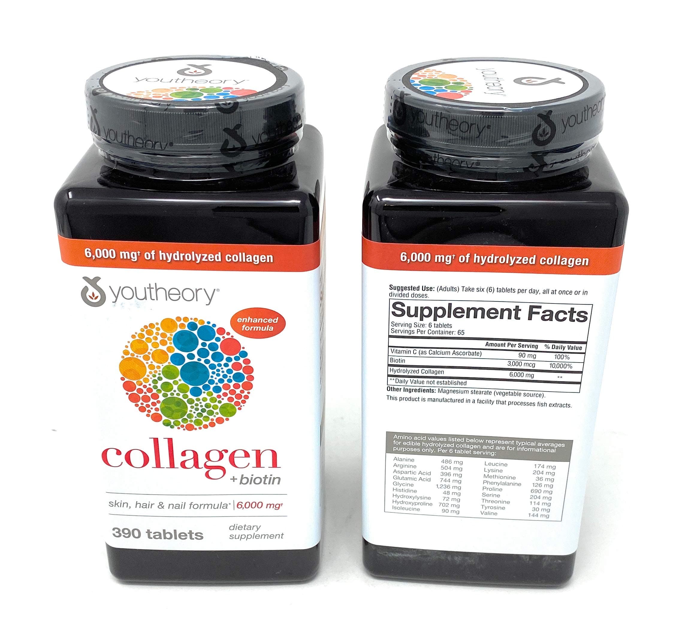 Collagen Advanced Formula Tablets - 390 ct (2-Pack for 780 Ct)