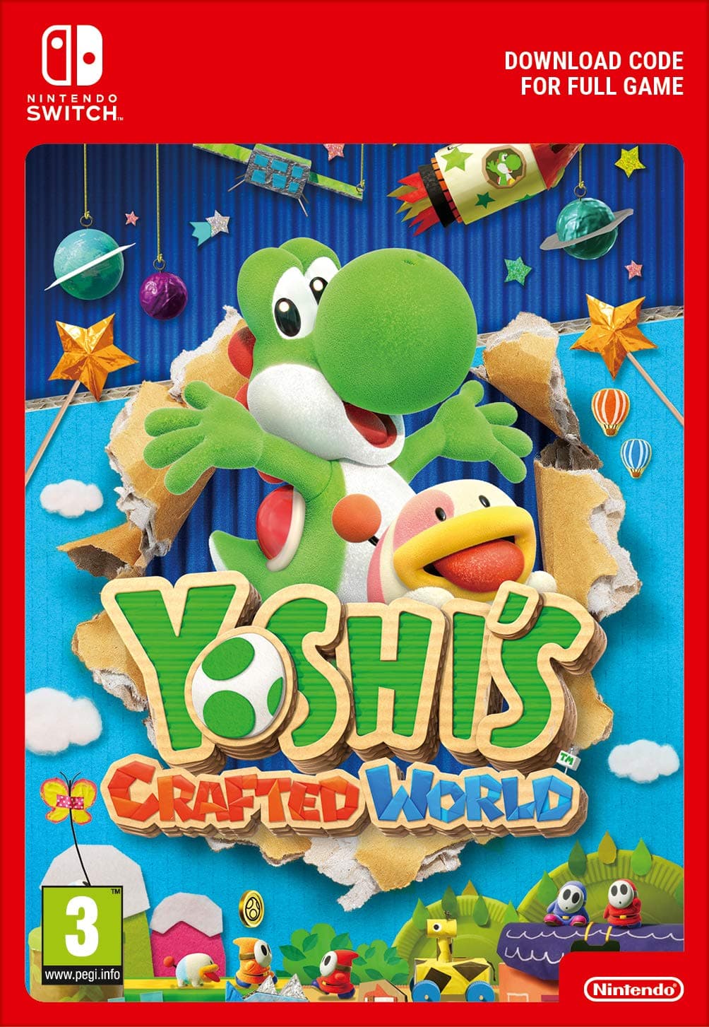 Yoshi's Crafted World | Nintendo Switch - Download Code