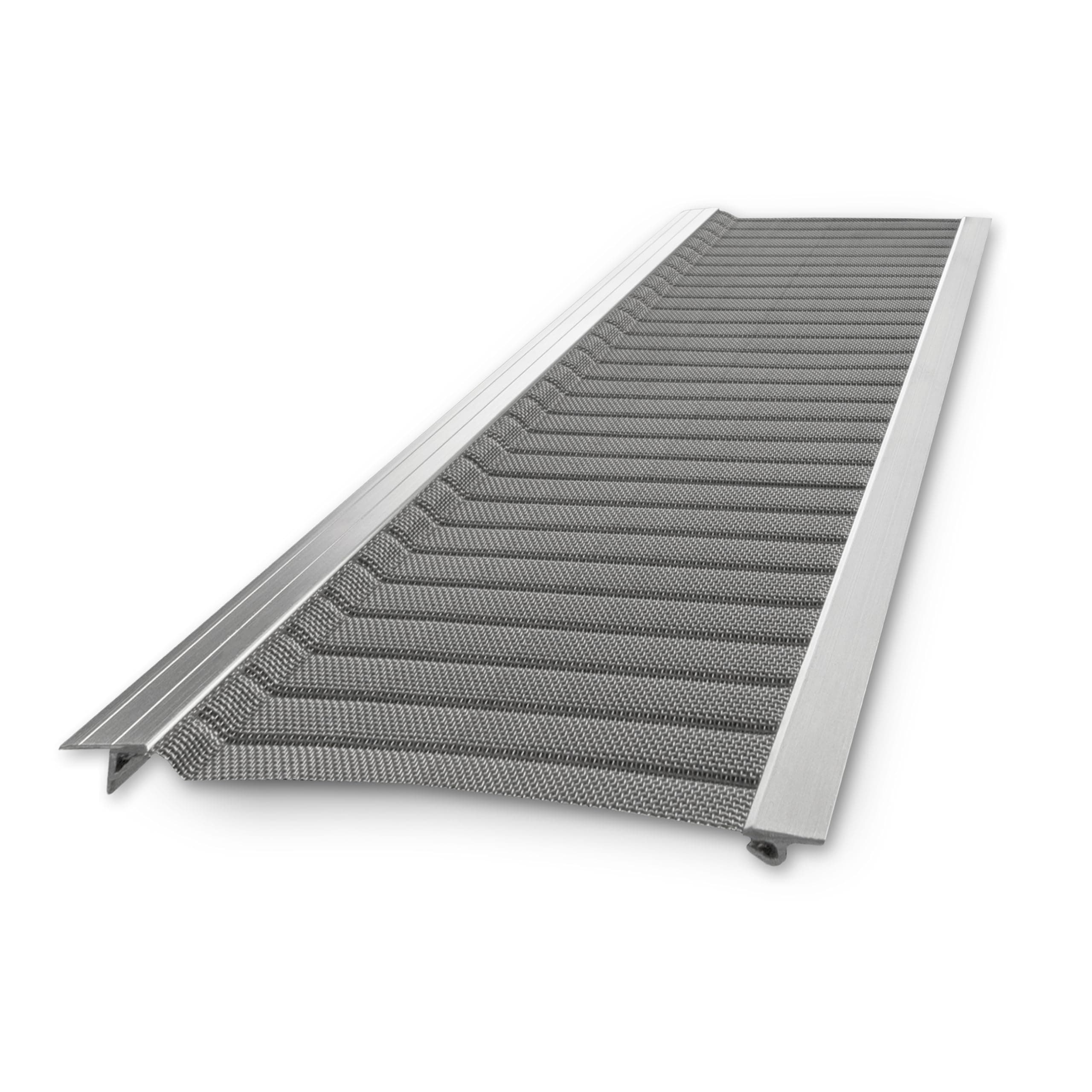 RAPTOR GUTTER GUARD – Contractor Grade Stainless Steel Micro-Mesh Gutter Guard Sample Pack. Standard (5.625 in. x 6 in.) & Super (7.187 in. x 6 in.) Samples (Screws Not Included)