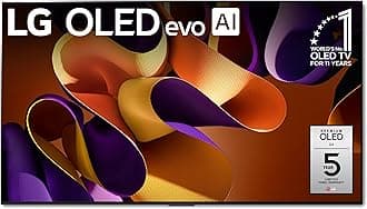 LG 77-Inch Class OLED evo G4 Series Smart TV 4K Processor Flat Screen with Magic Remote AI-Powered with Alexa Built-in (OLED77G4WUA, 2024)