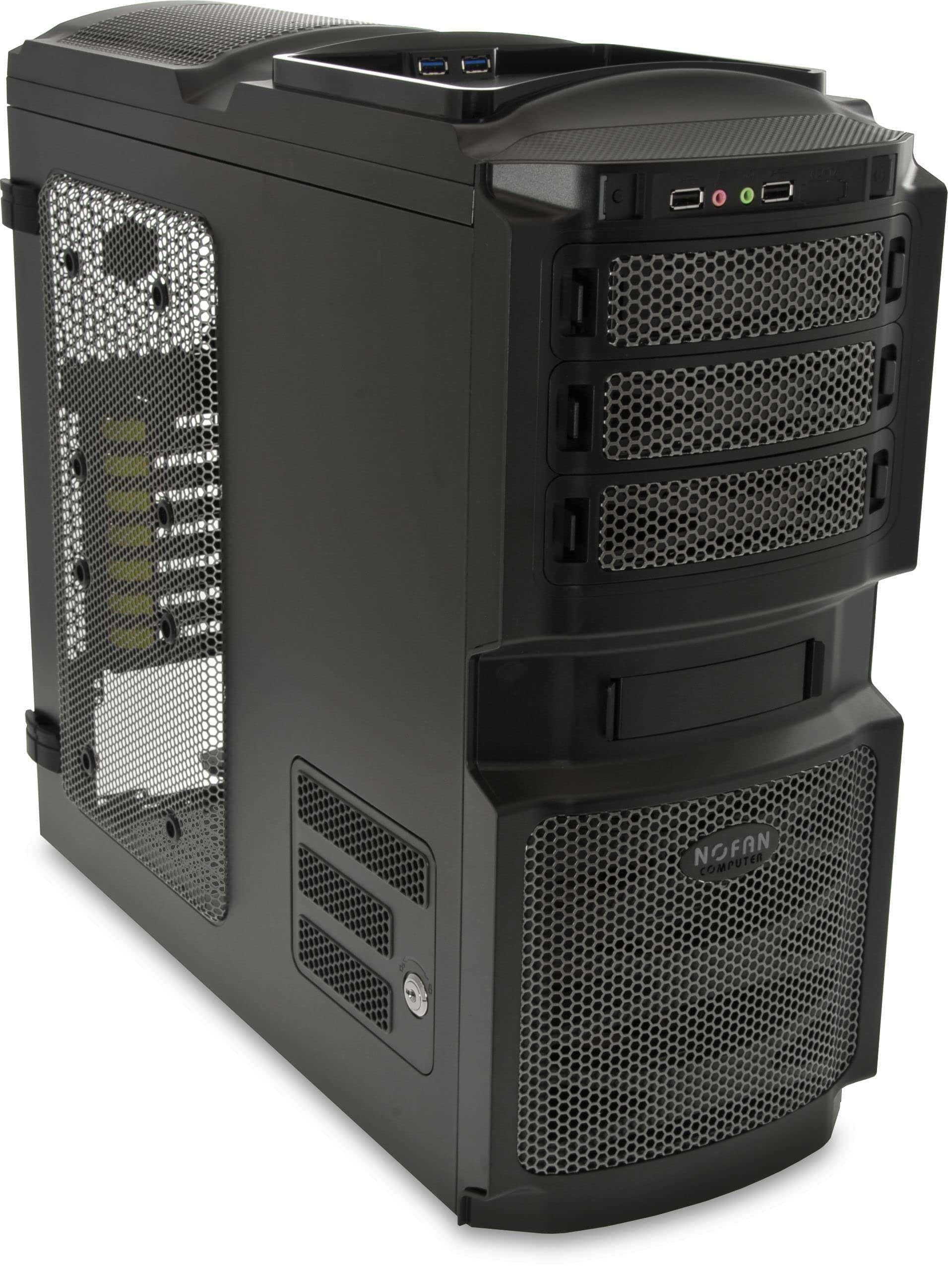Nofan CS-80 Fanless Desktop PC Computer Chassis Case