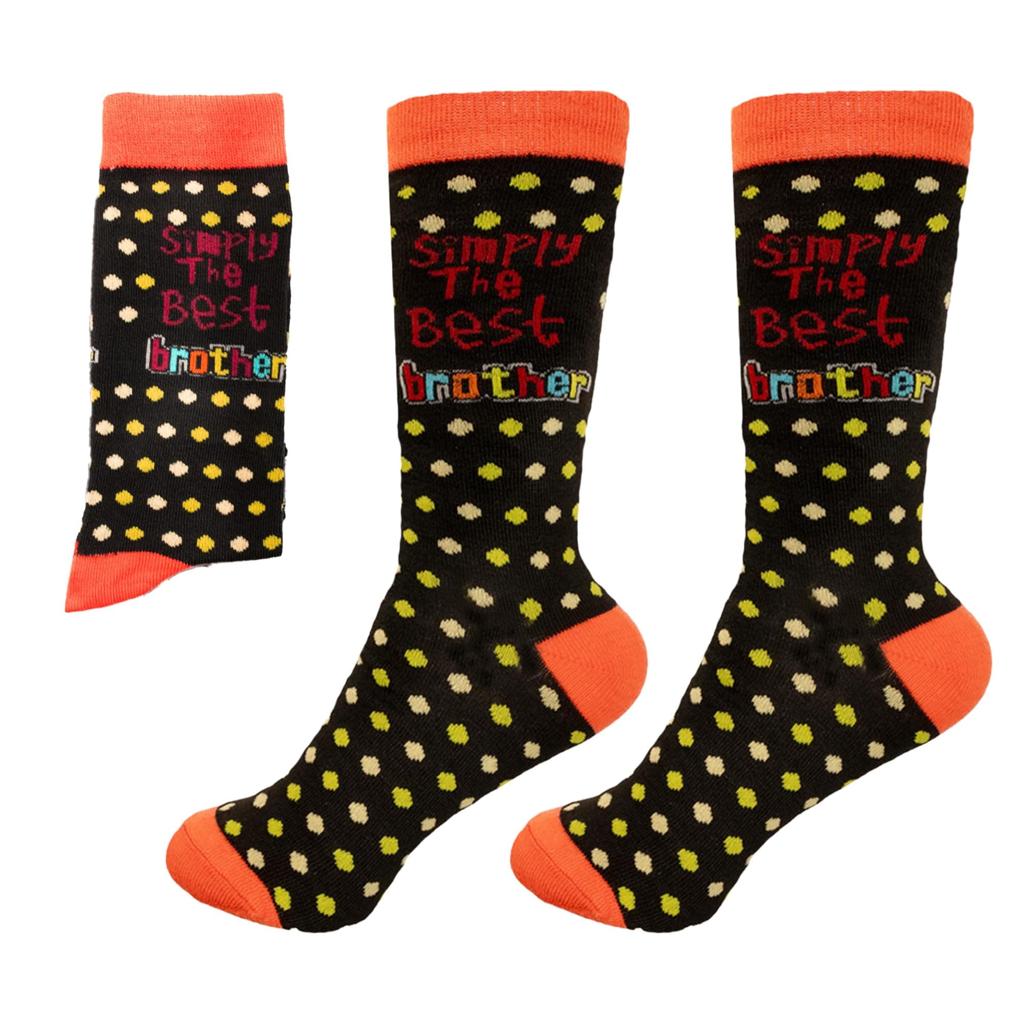 Boys Simply The Best Novelty Socks For Mens Women Girls Brothers Day, Sisters Day Christmas Birthday Gift, Simply The Best Brother