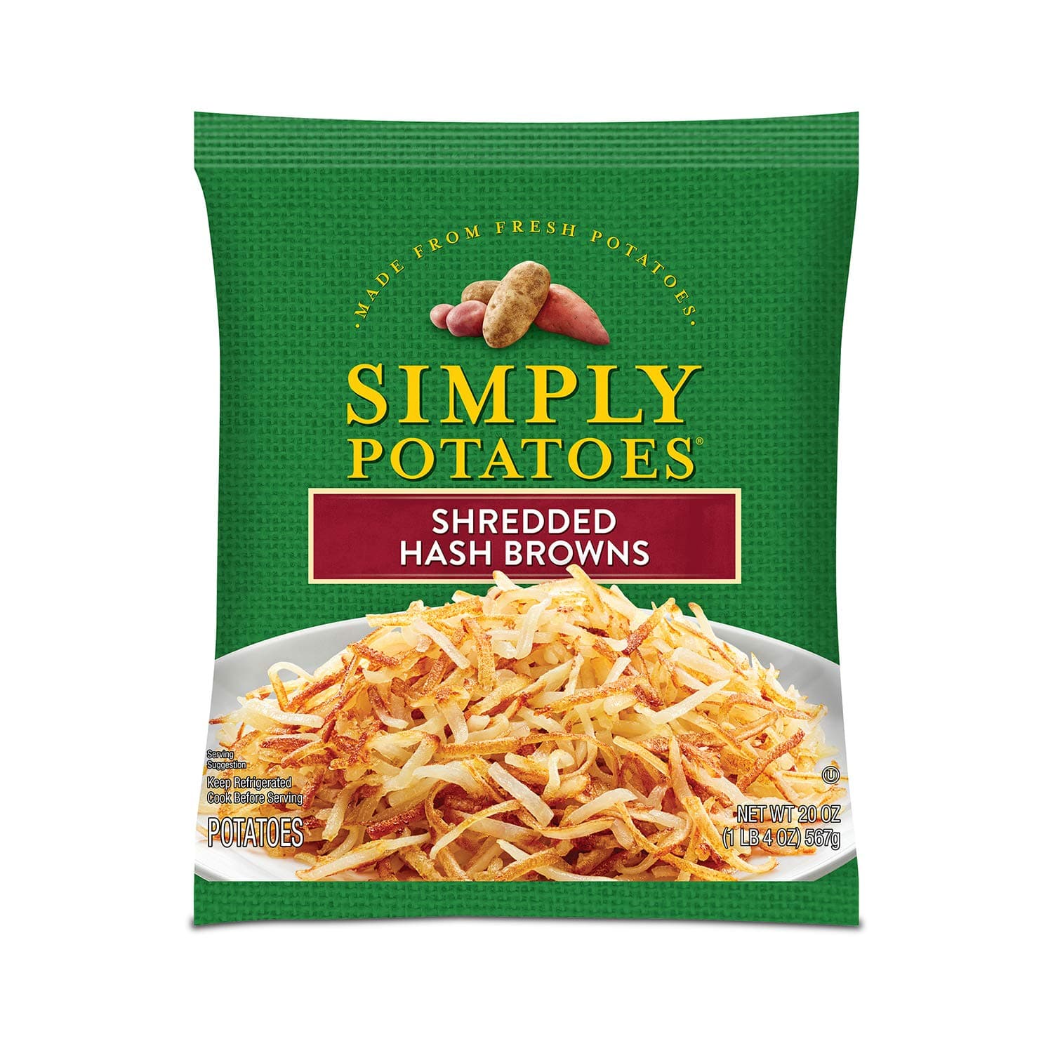 Shredded Hash Browns, 20 Oz