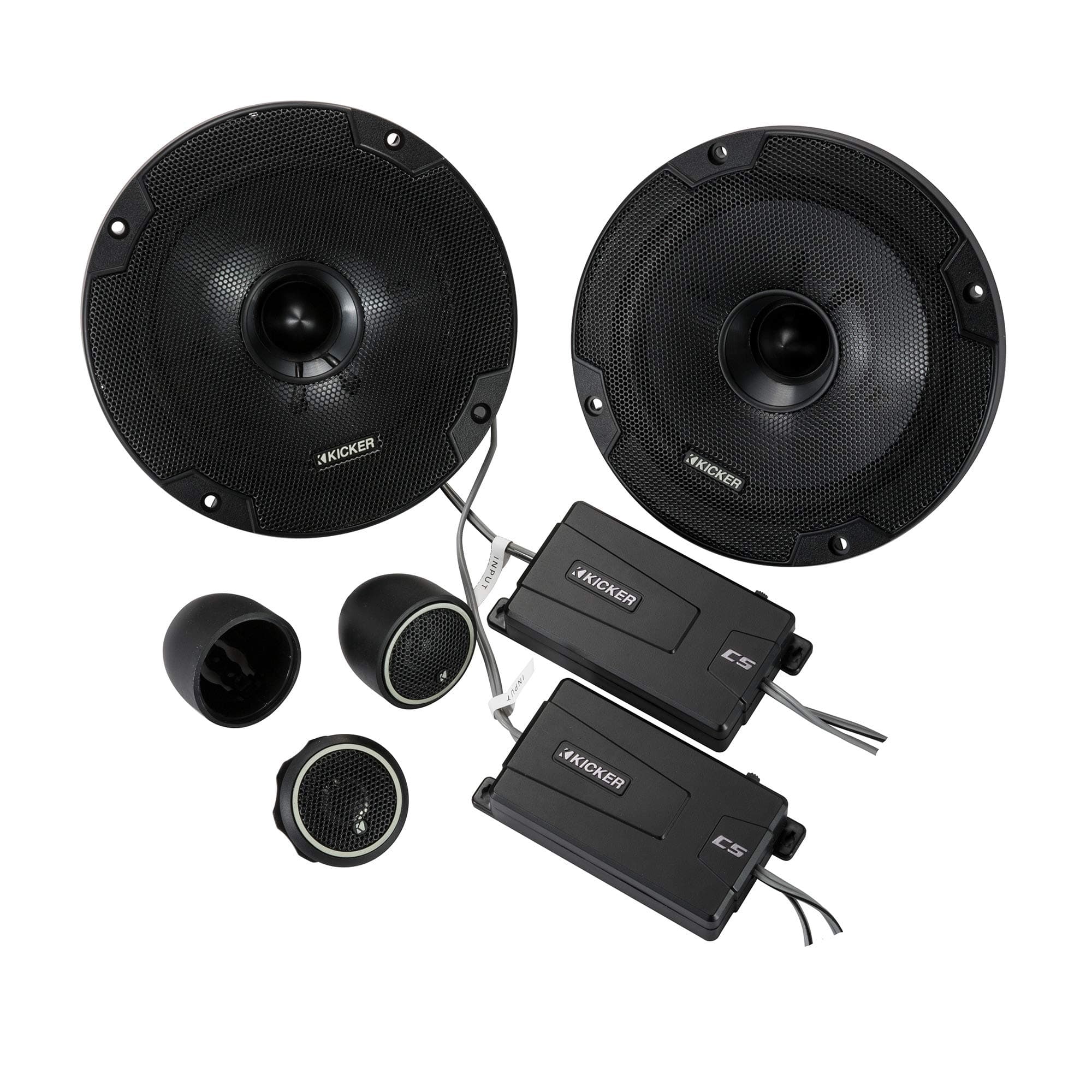 46CSS654 Car Audio 6 1/2" Component Full Range Stereo Speakers Set CSS65