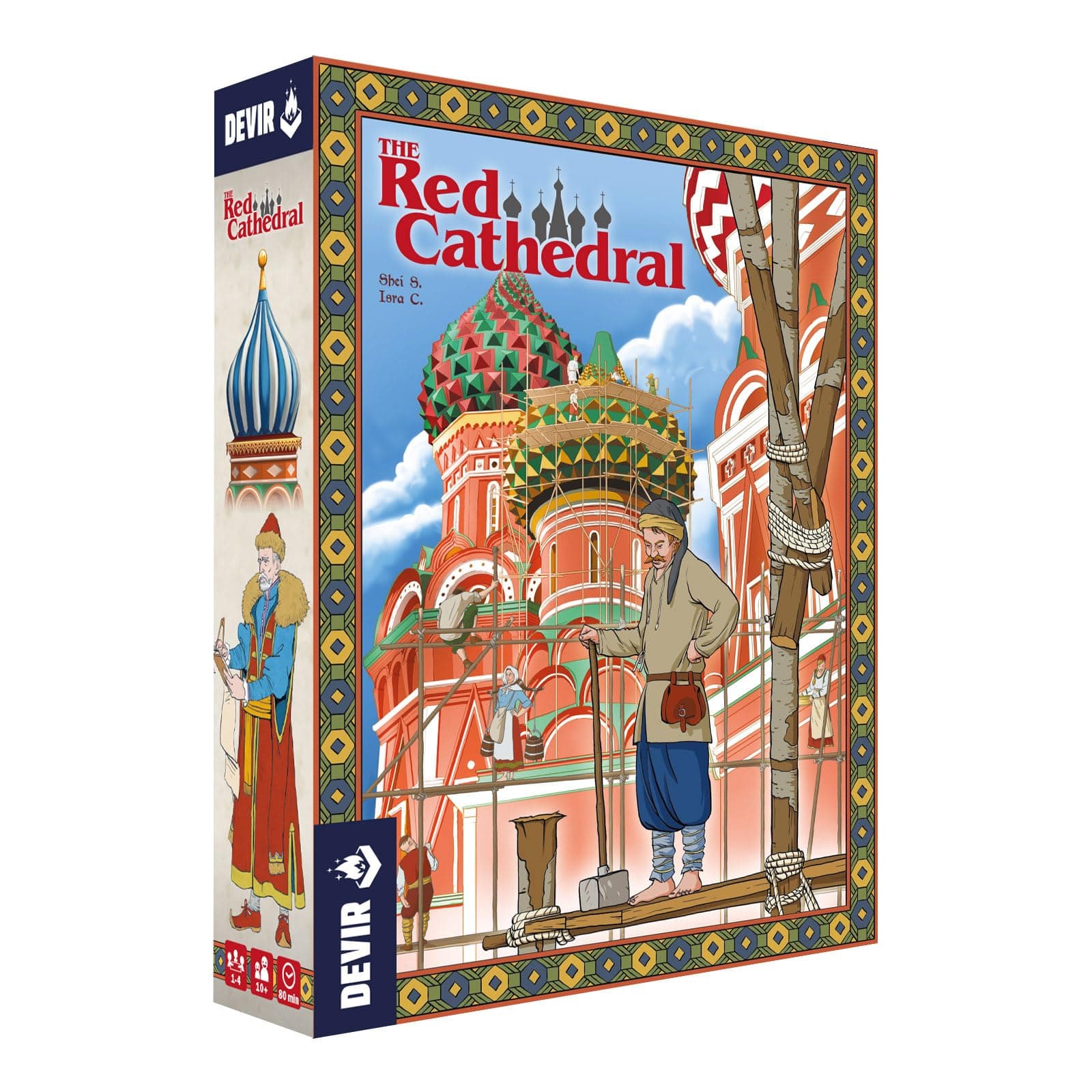 Red Cathedral Board Game (1-4 Players, 10+)
