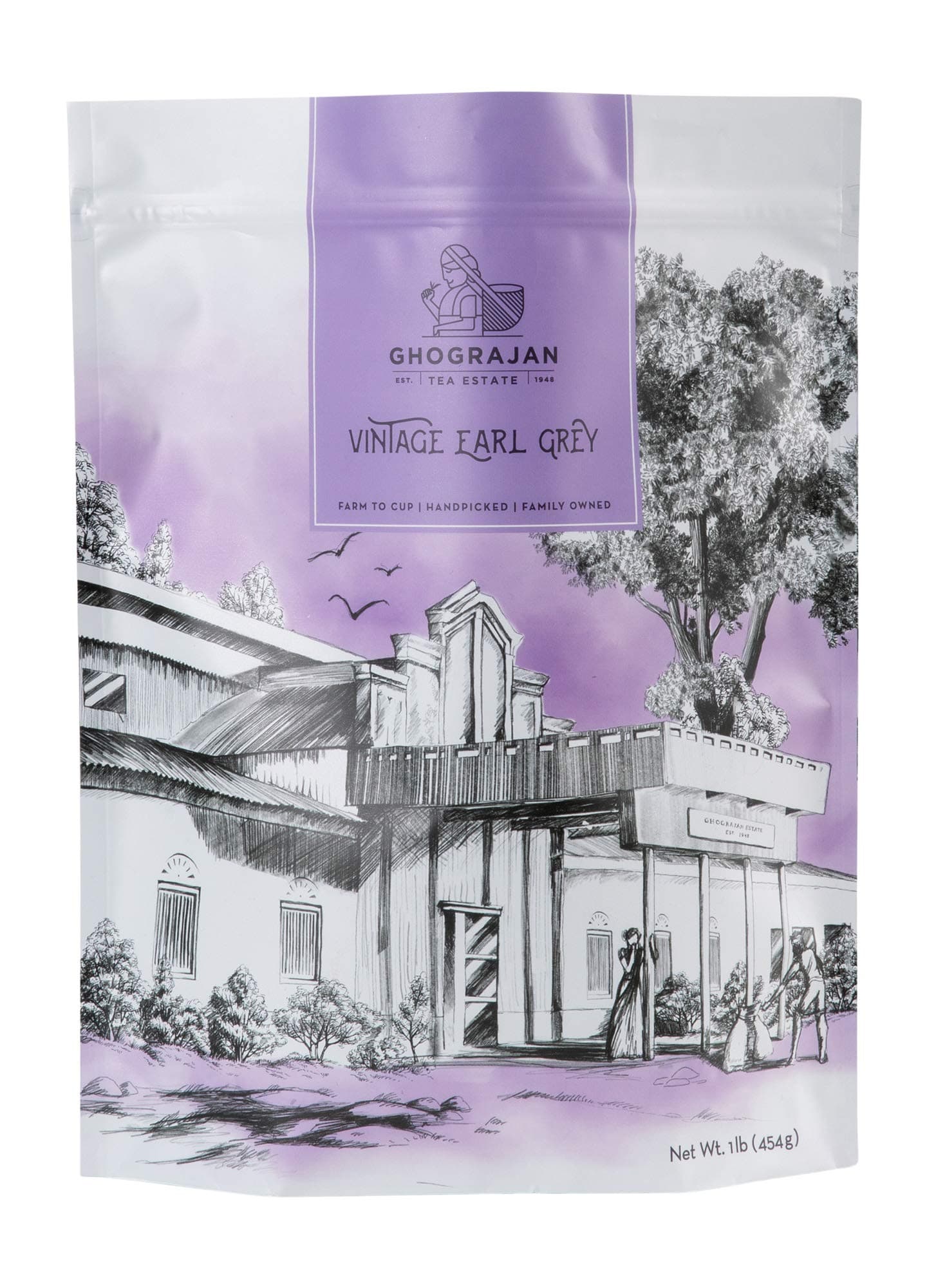 Loose Leaf Earl Grey Black Tea (200+ Cups) - Fresh Harvest - Directly Shipped From Our Family-Owned Estate in India - Blended with Organic Bergamot Oil Sourced From Italy - Bulk Pack