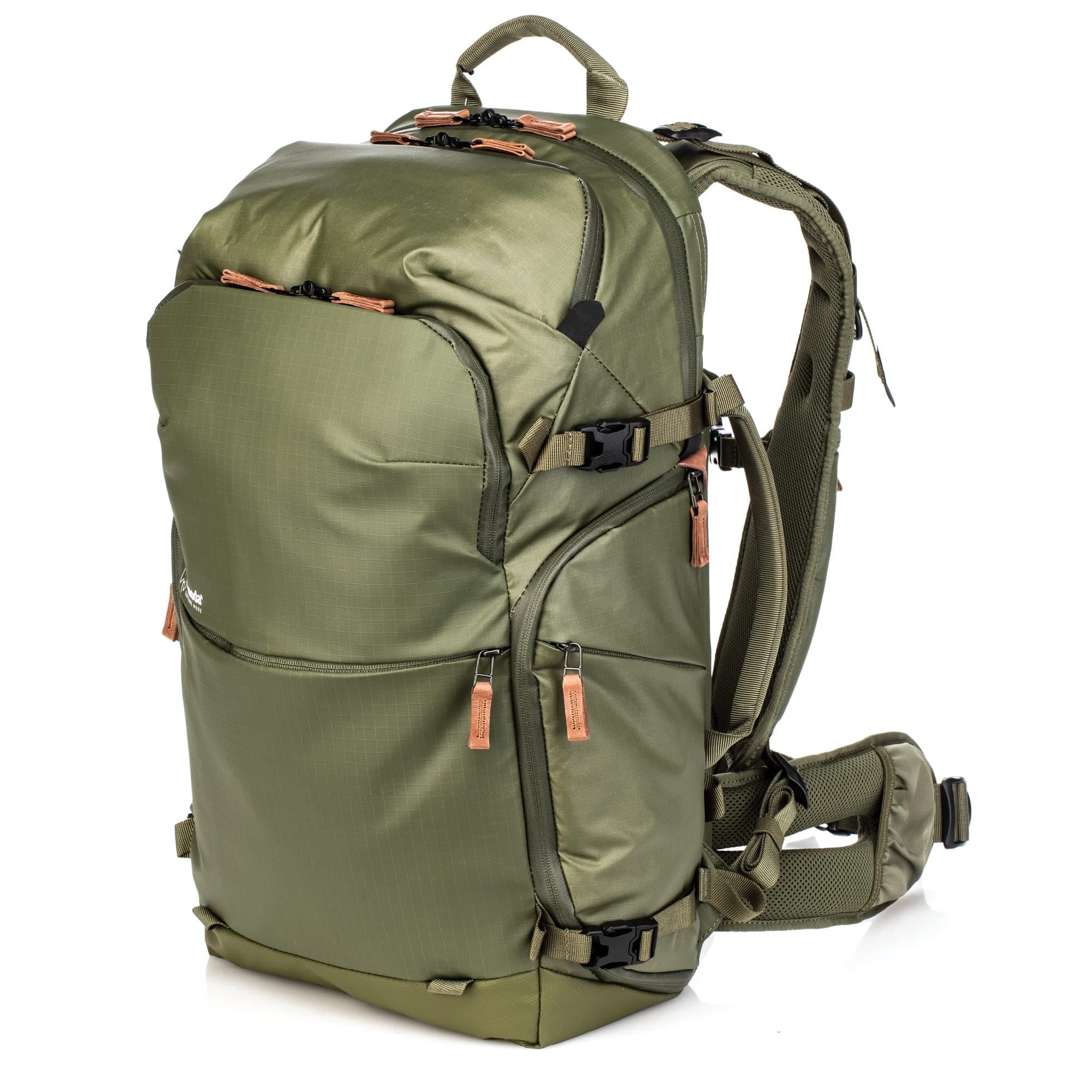 Explore V2 30 Water Resistant Camera Backpack - Fits DSLR, Mirrorless Cameras, Batteries & Lenses - Core Unit Modular Camera Inserts Sold Separately - Army Green (520-155)