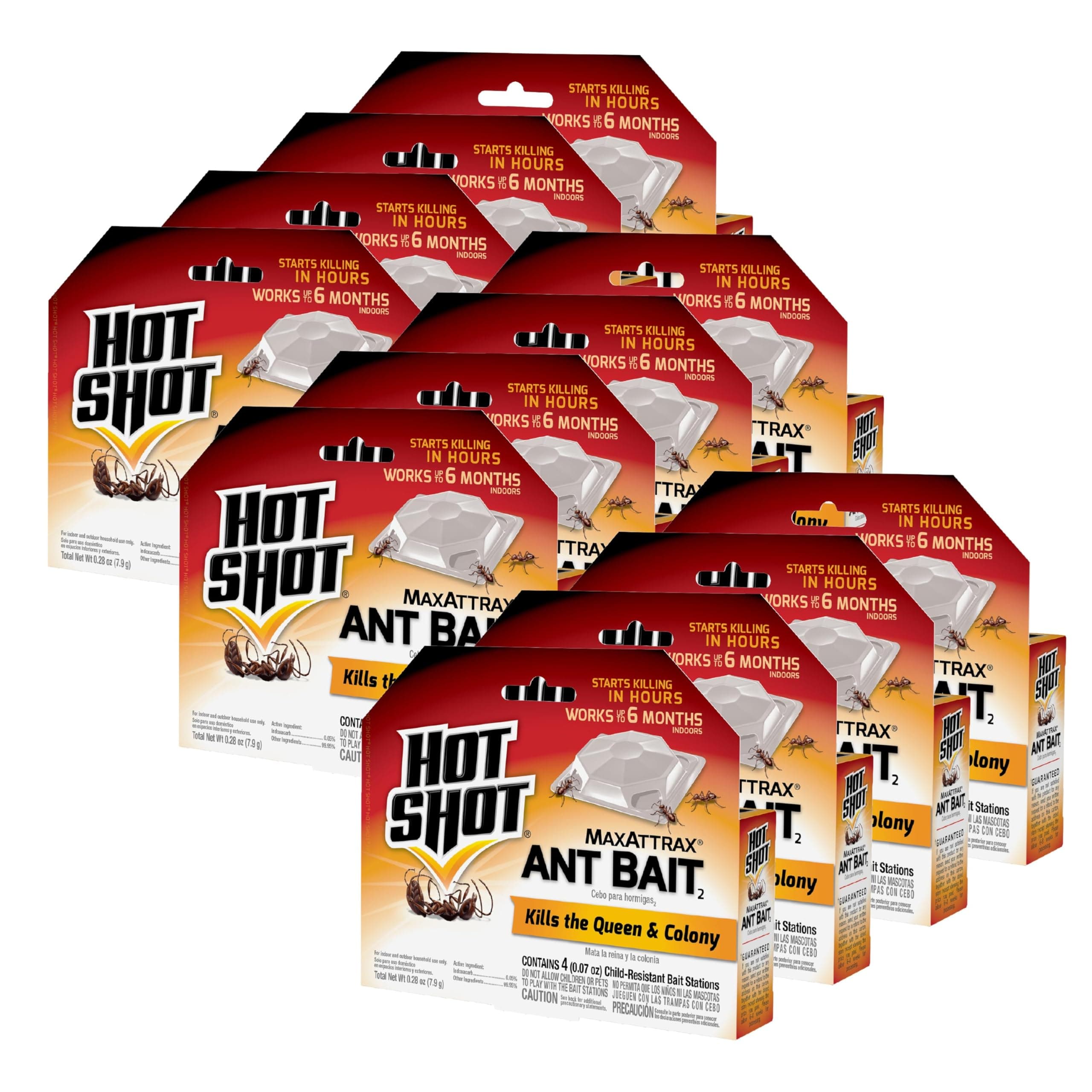 MaxAttrax Ant Bait, 4 Count, 12 Pack