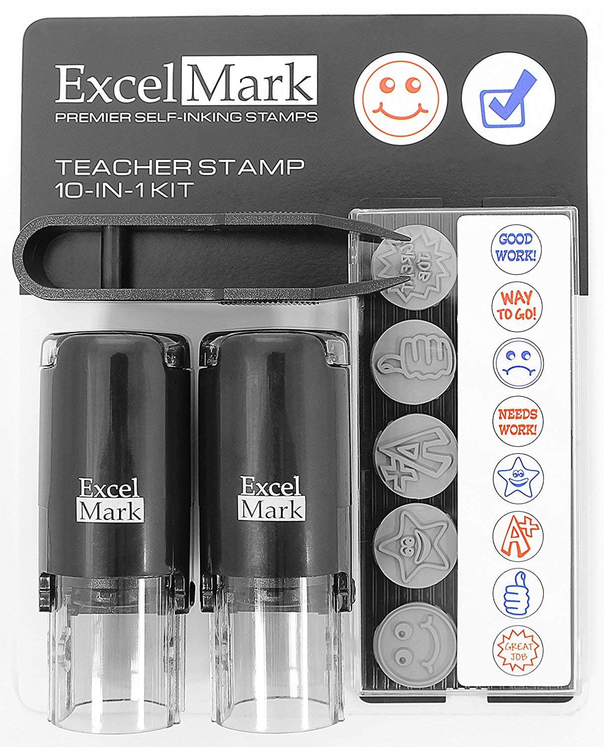 A17 Teacher Self-Inking Rubber Stamp Kit