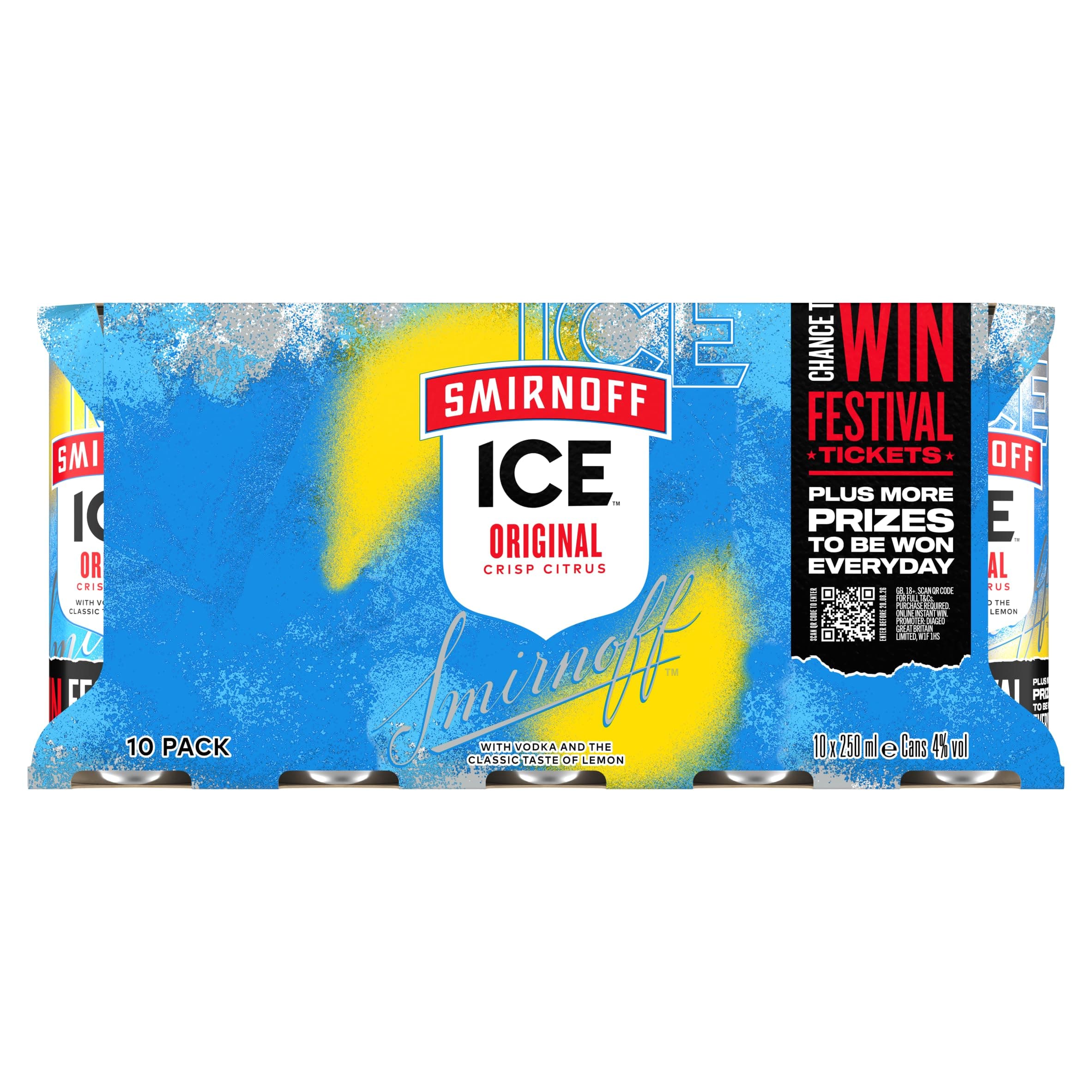 Ice Original 4% vol 10x250ml Multipack Cans