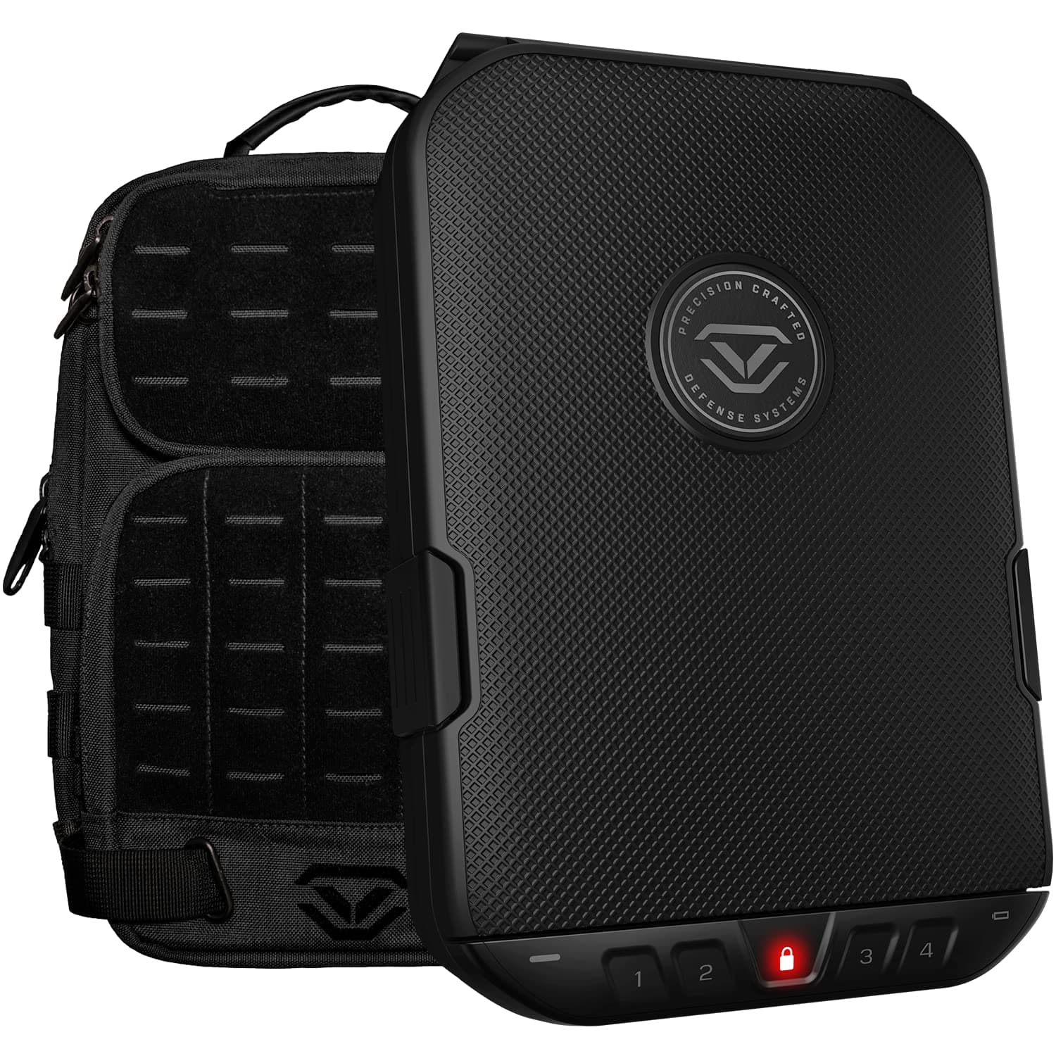 VAULTEK LifePod 2.0 + SlingBag Bundle Secure Waterproof Rugged Lock Box with Included SlingBag Ultimate Travel System (Covert Black LifePod 2.0 + SlingBag)