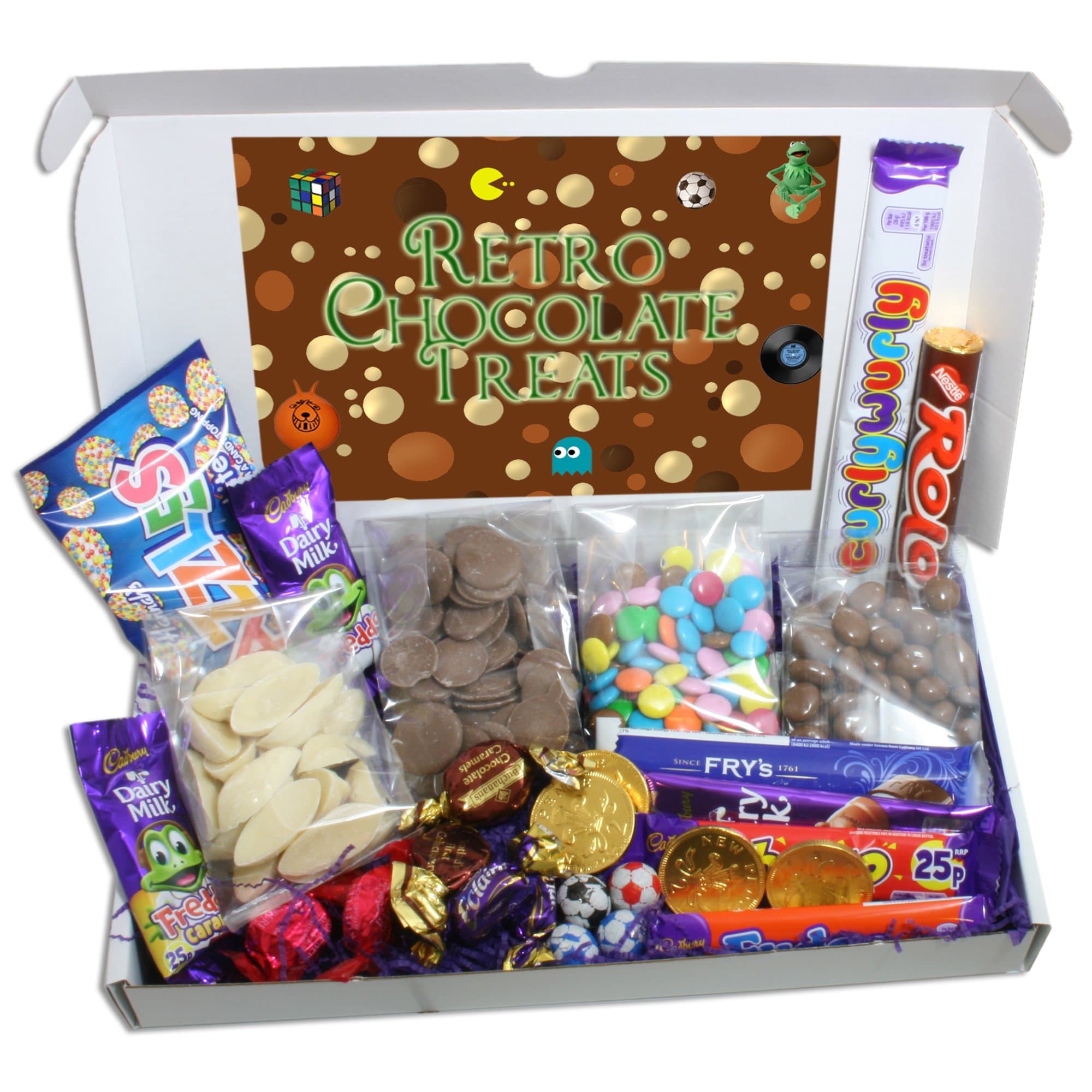 Retro Chocolate Novelties Gift Box