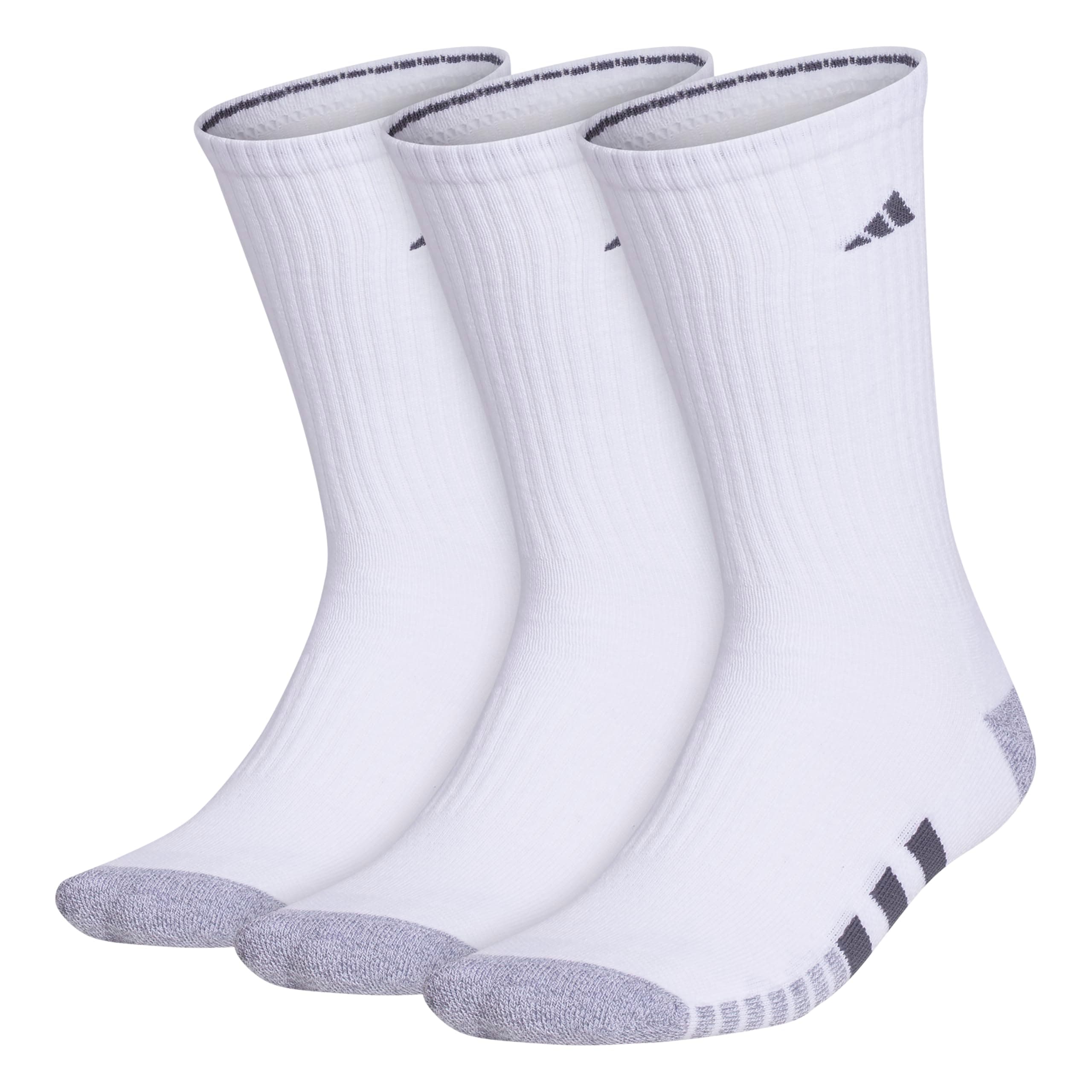 adidas Men's Cushioned Crew Socks (3-Pair)