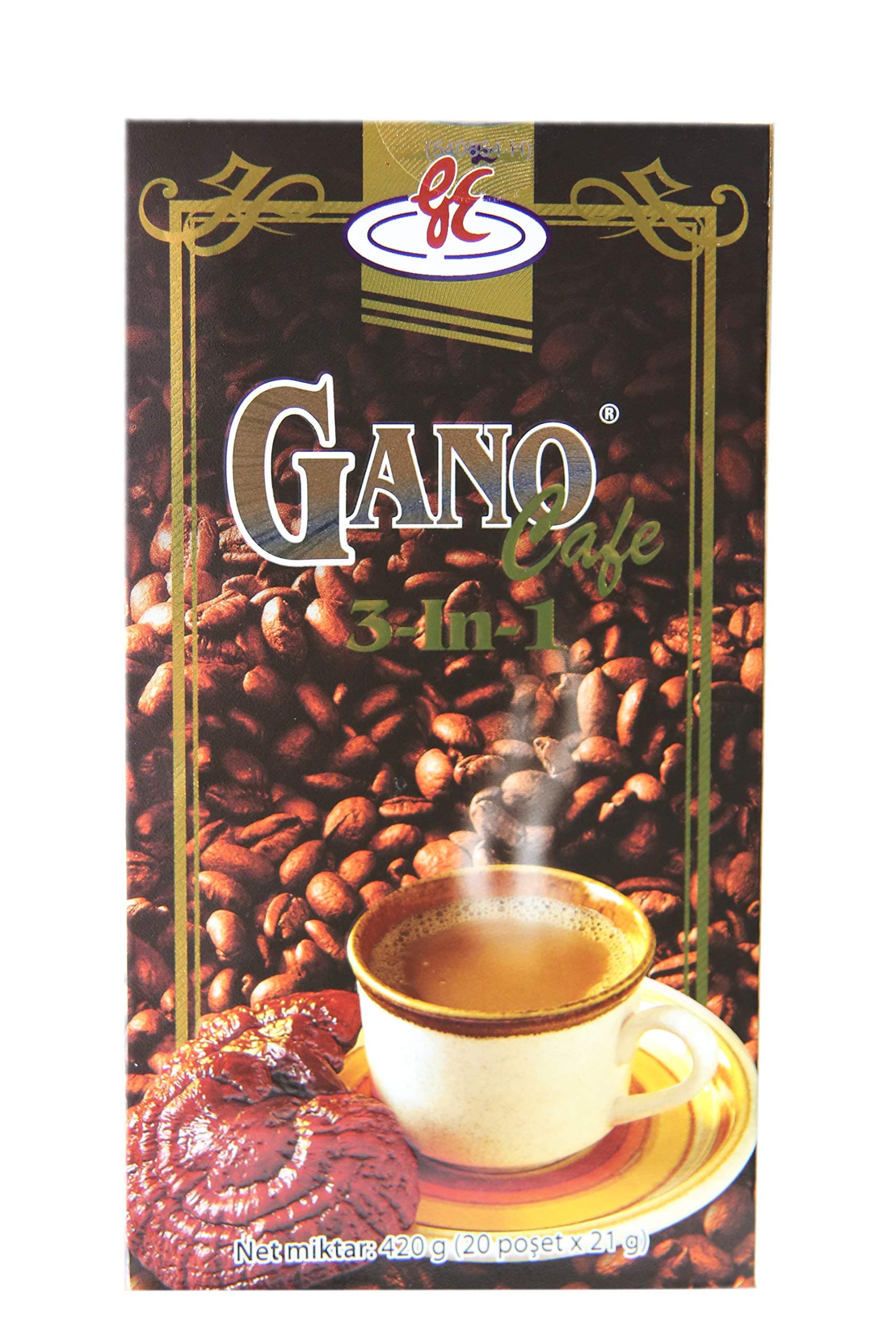 6 boxes GanoCafe 3 in 1 Ganoderma Coffee by Gano Excel