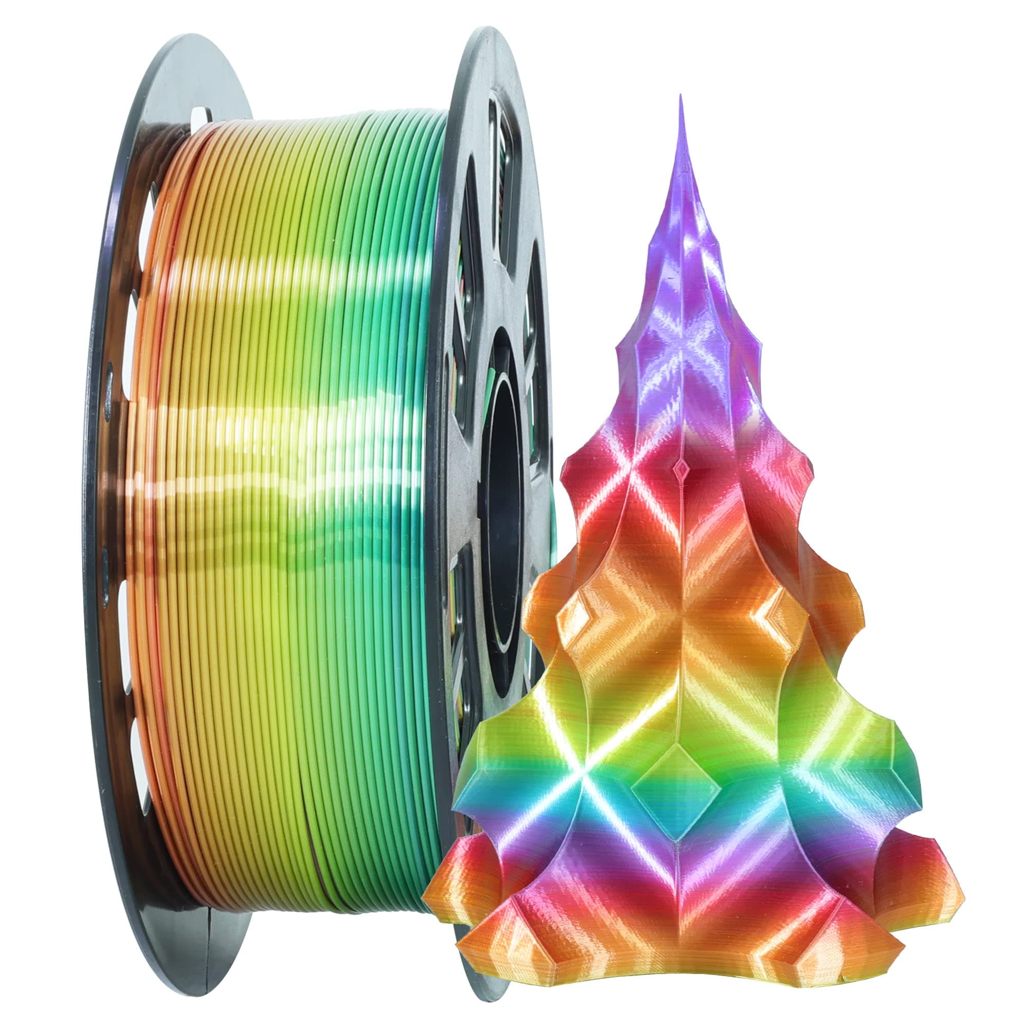 Silk Rainbow PLA