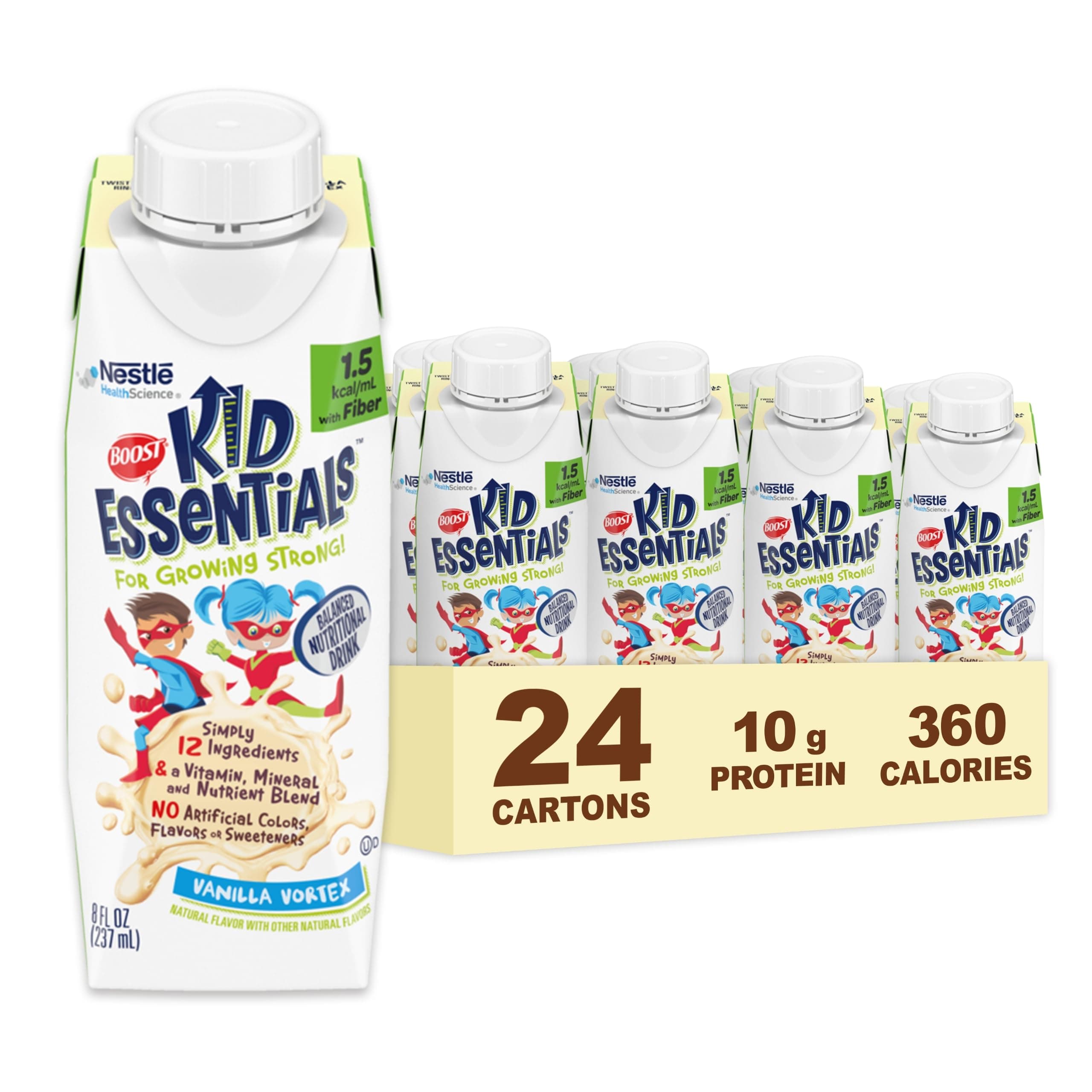 KID ESSENTIALS 1.5 with Fiber, Vanilla Vortex
