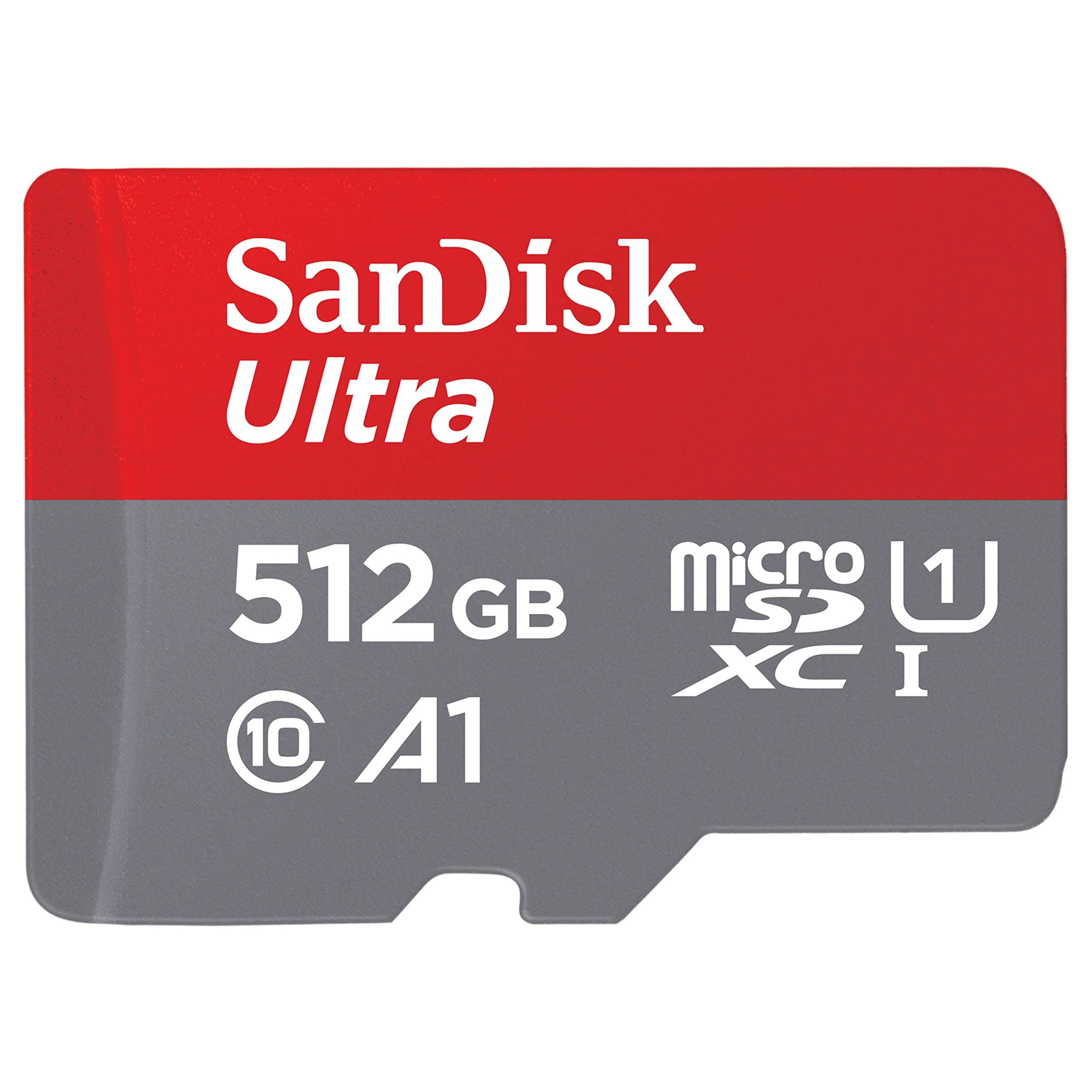 SanDisk 512GB MicroSDHC UHS-I Card