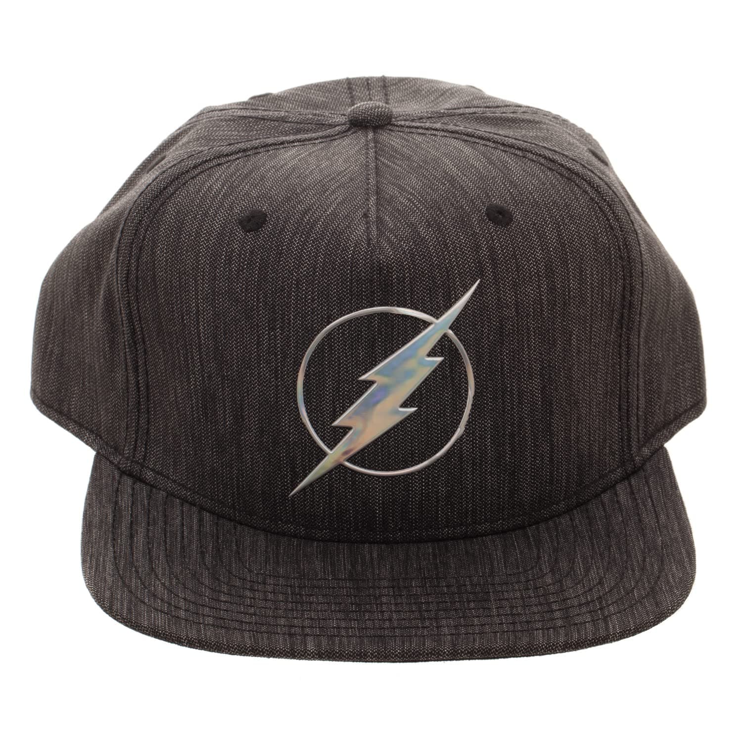 DC Comics The Flash Iridescent Weld Woven Fabric Snapback Cap Hat