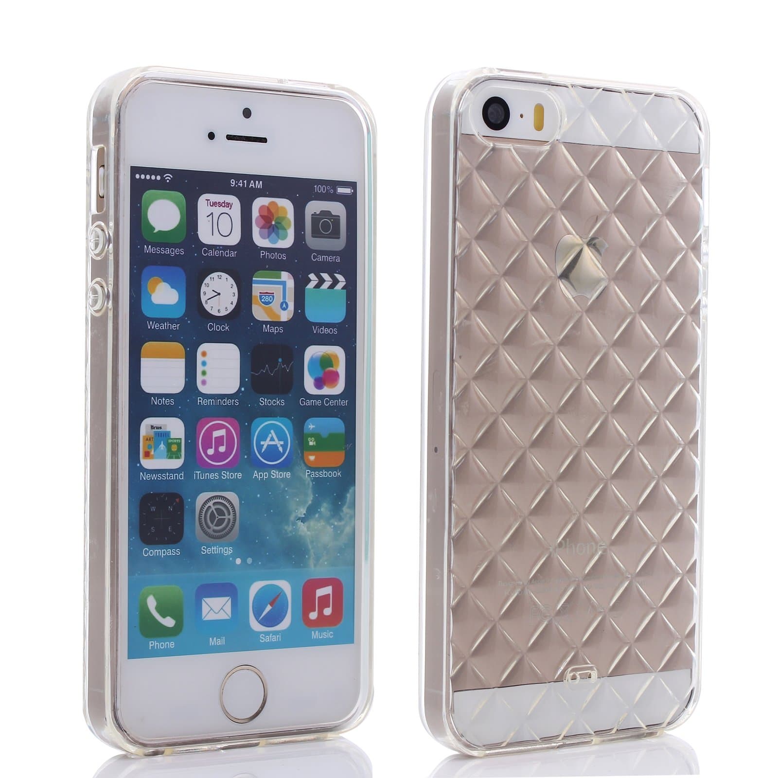 Etui Le Bon Case for iPhone 5. Criss Cross Pattern