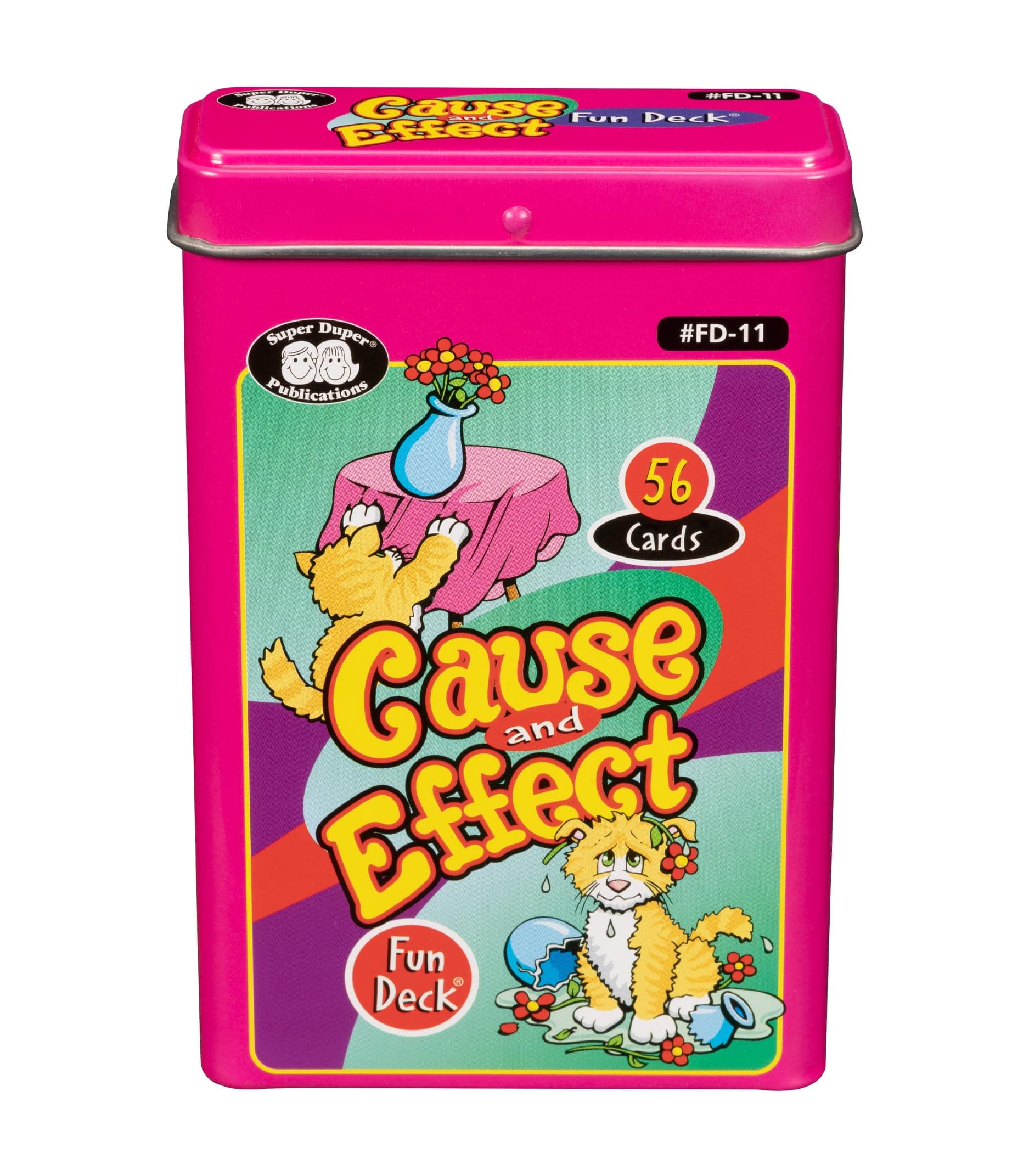 Super Duper Publications Cause and Effect Fun Deck Cards - Educational Le