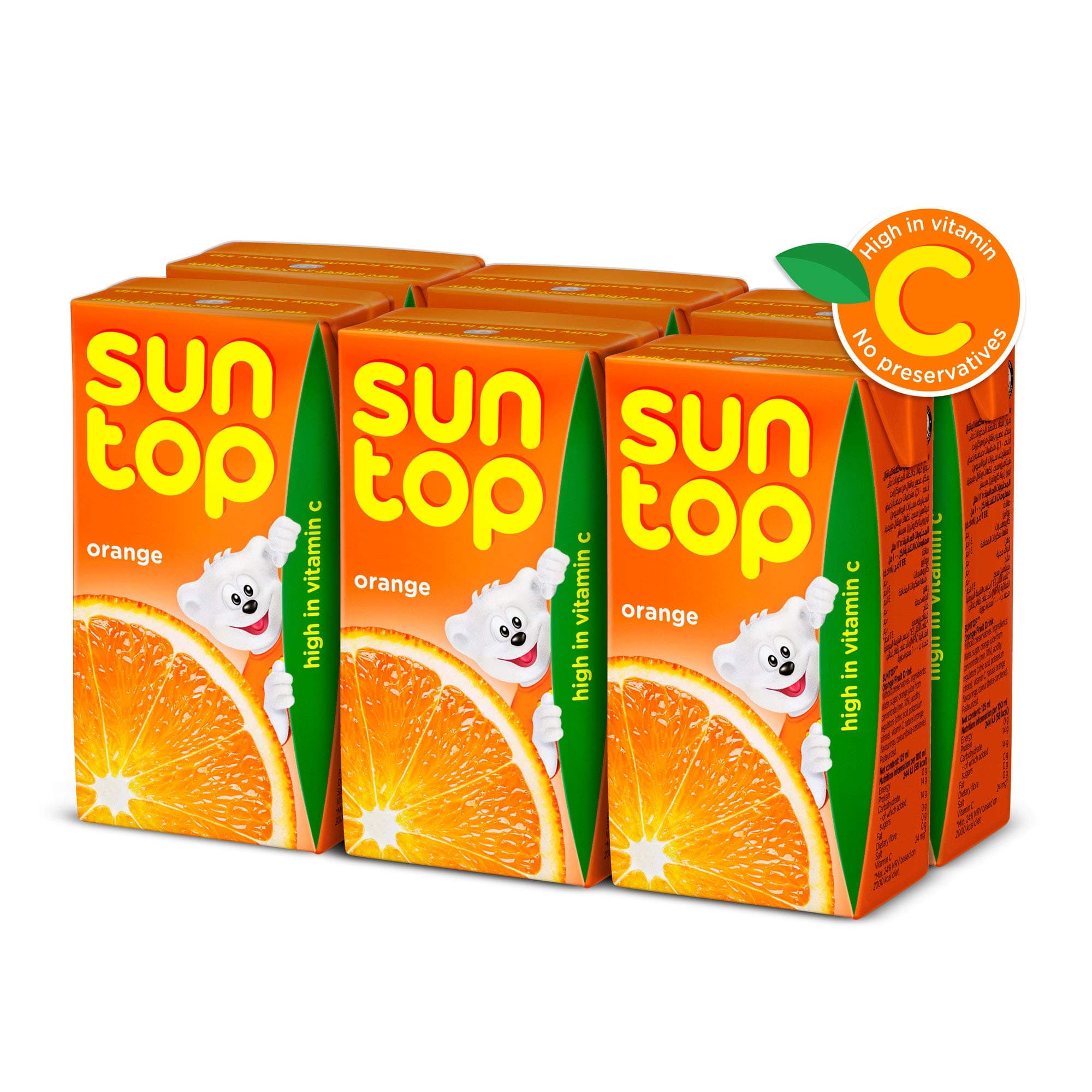 Orange Fruit Drink 6X125Ml