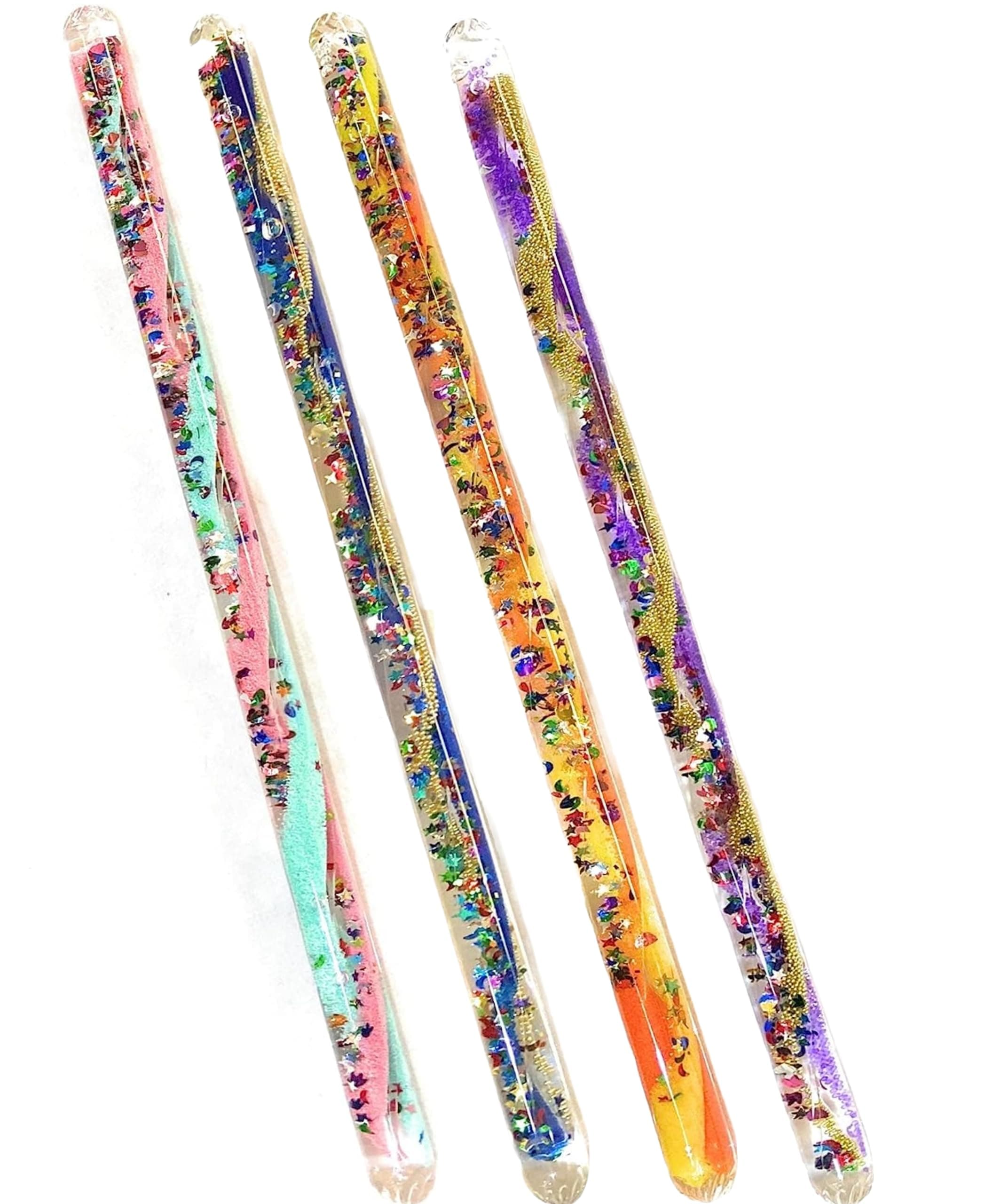 11" Spiral Glitter Wand