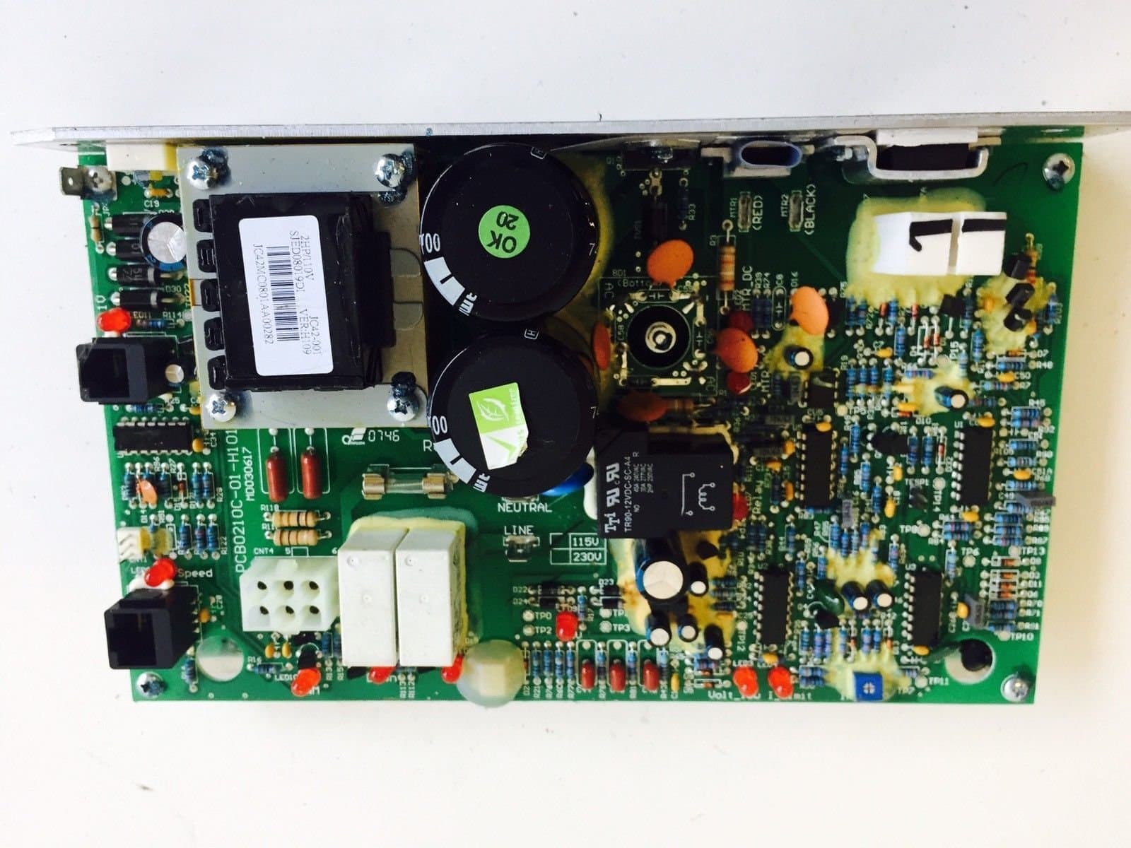 Johnson Health Tech Lower Control Board Motor Controller 013680-DI t9250 t9450 t9200 Works with Vision Fitness Treadmill