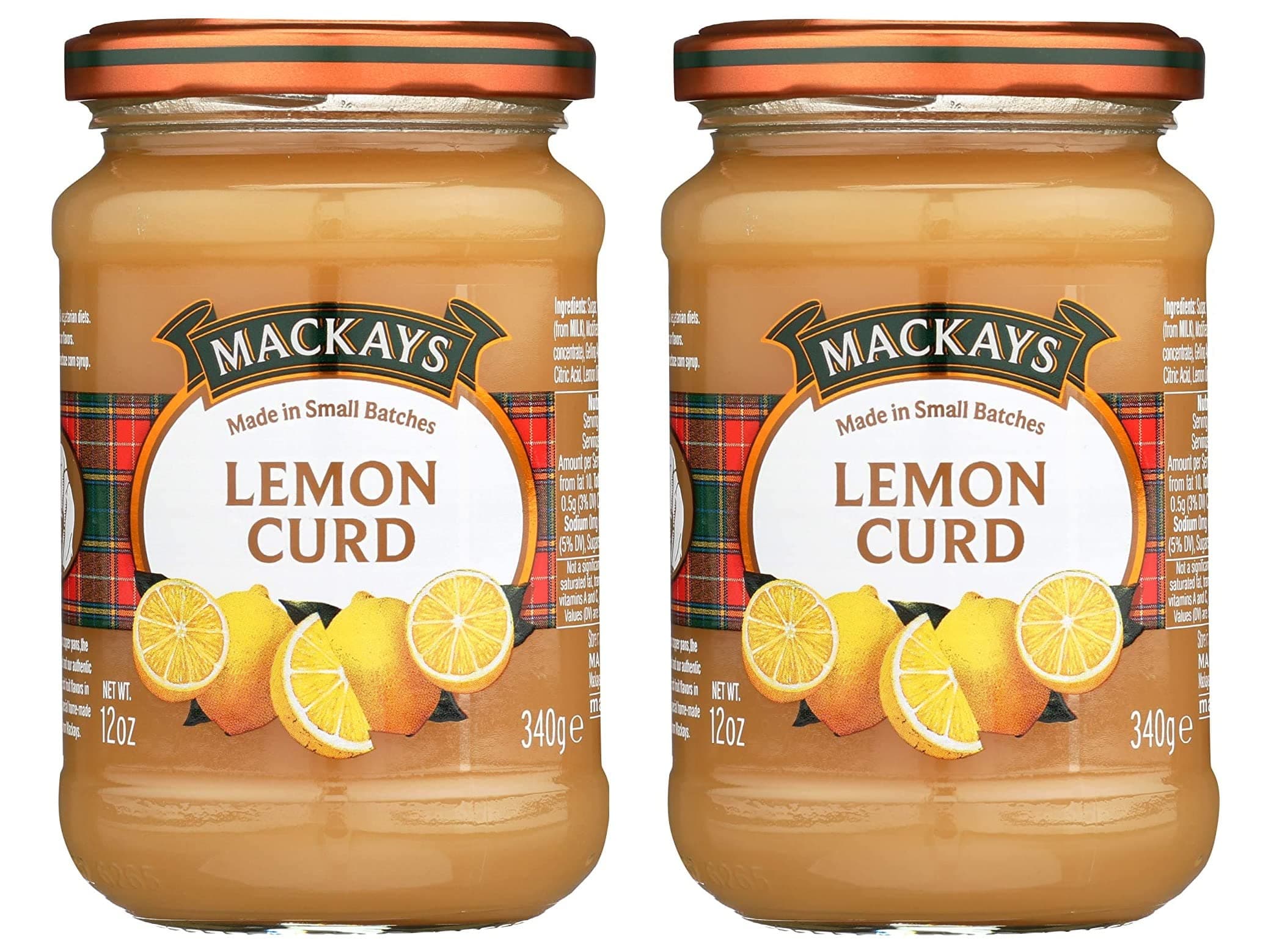Mackays, Curd Lemon, 12 Ounce