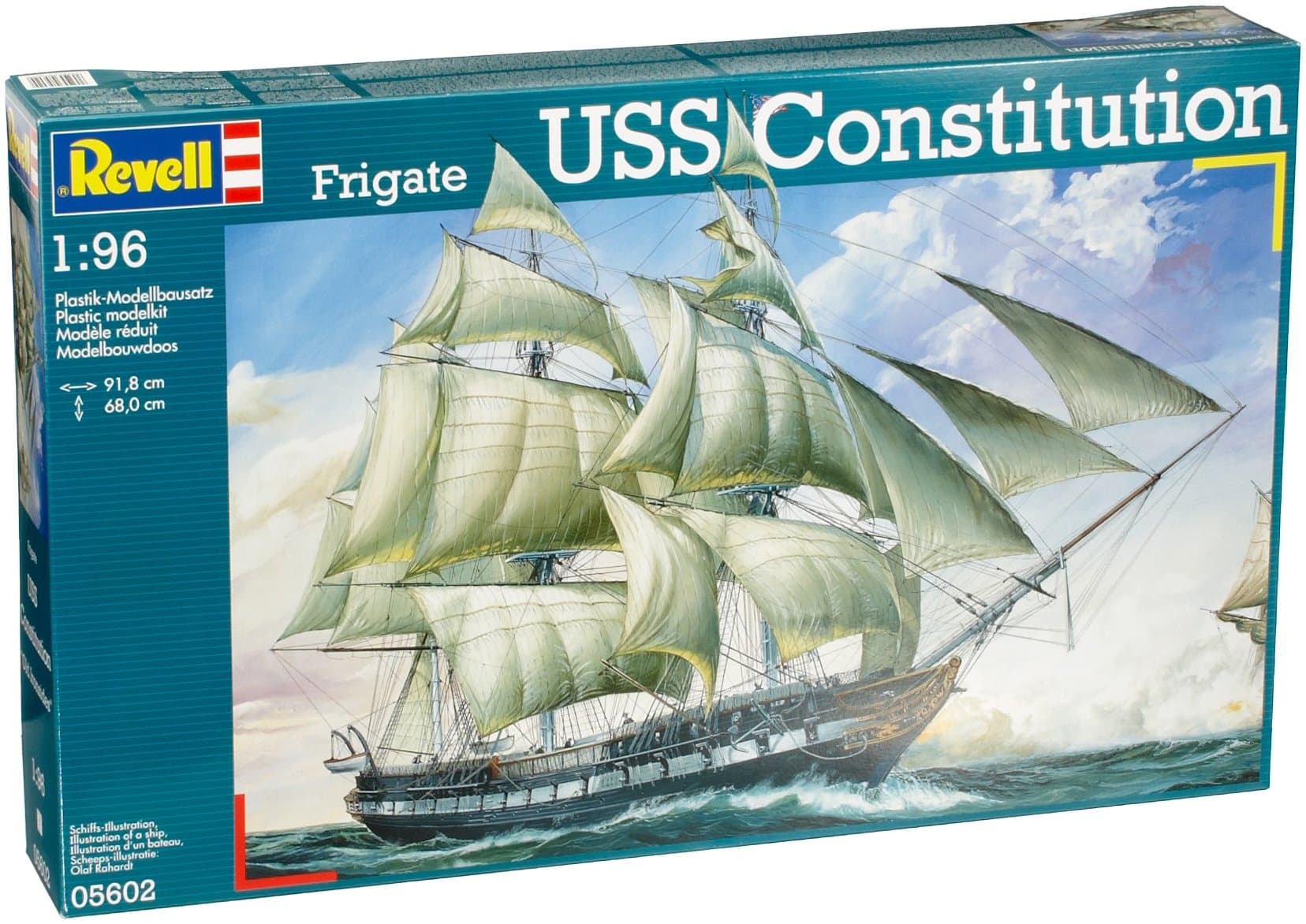 Revell 05602 1/96 USS Constitution