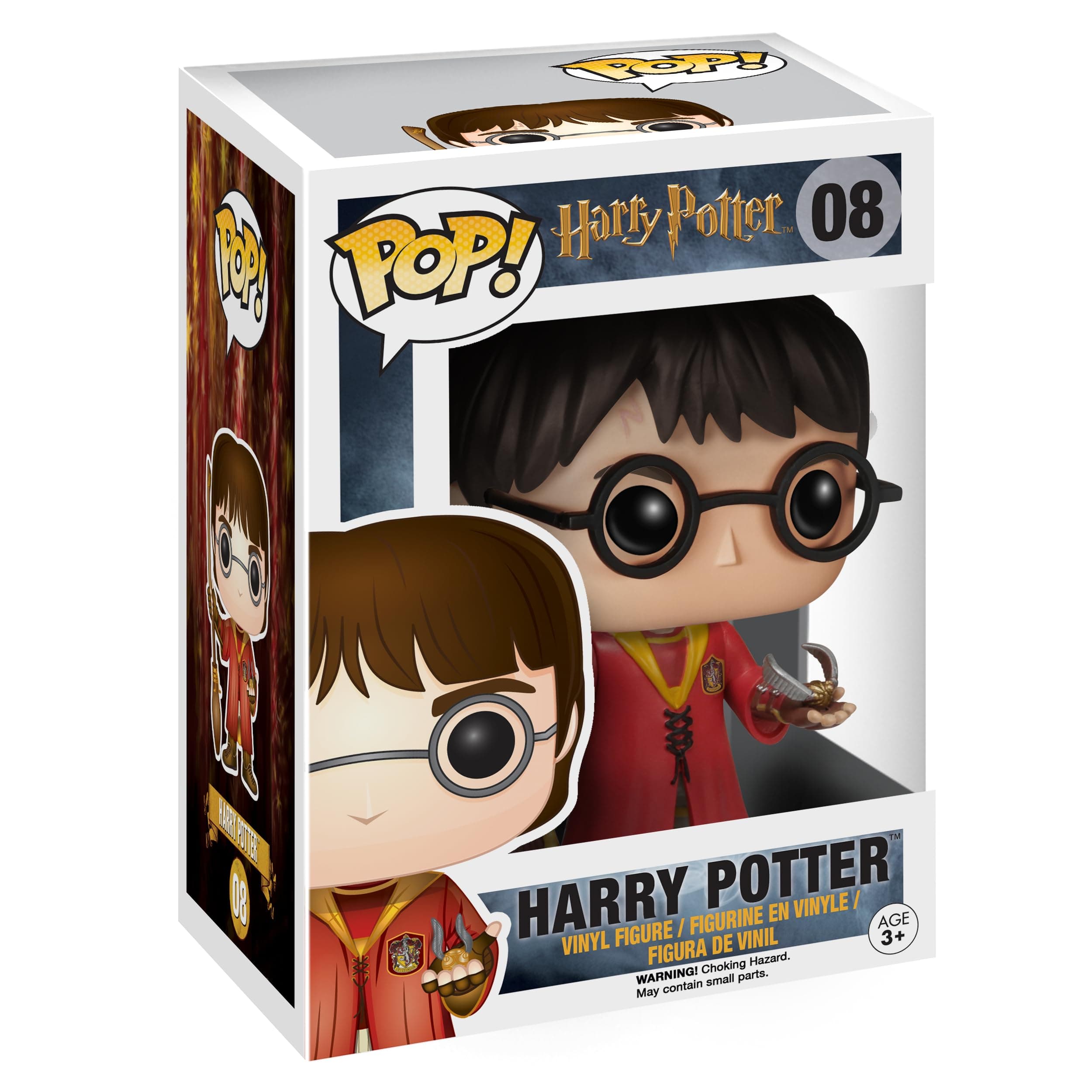 Pop! Movies: Harry Potter - Quidditch Robes - Collectable Vinyl Figure - Gift Idea - Official Merchandise - Toys for Kids & Adults - Harry Potter Fans - Model Figure for Collectors and Display