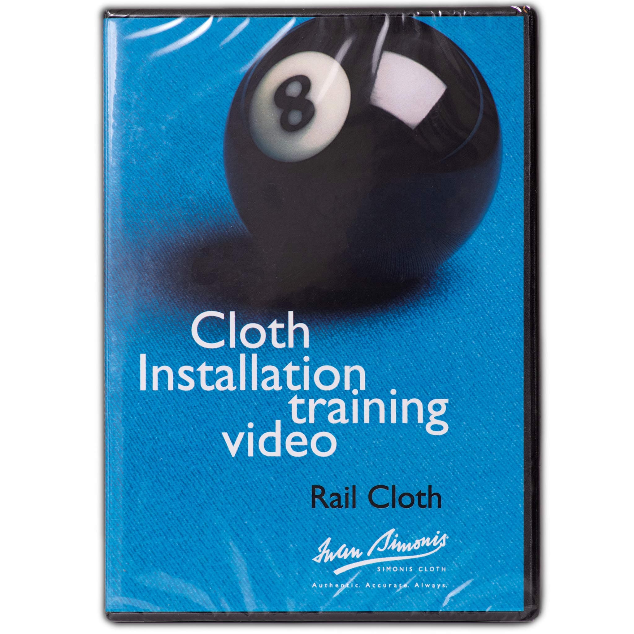 Iwan Simonis Billiard Pool Table Cloth Installation Training DVD (1 DVD Rail Cloth)