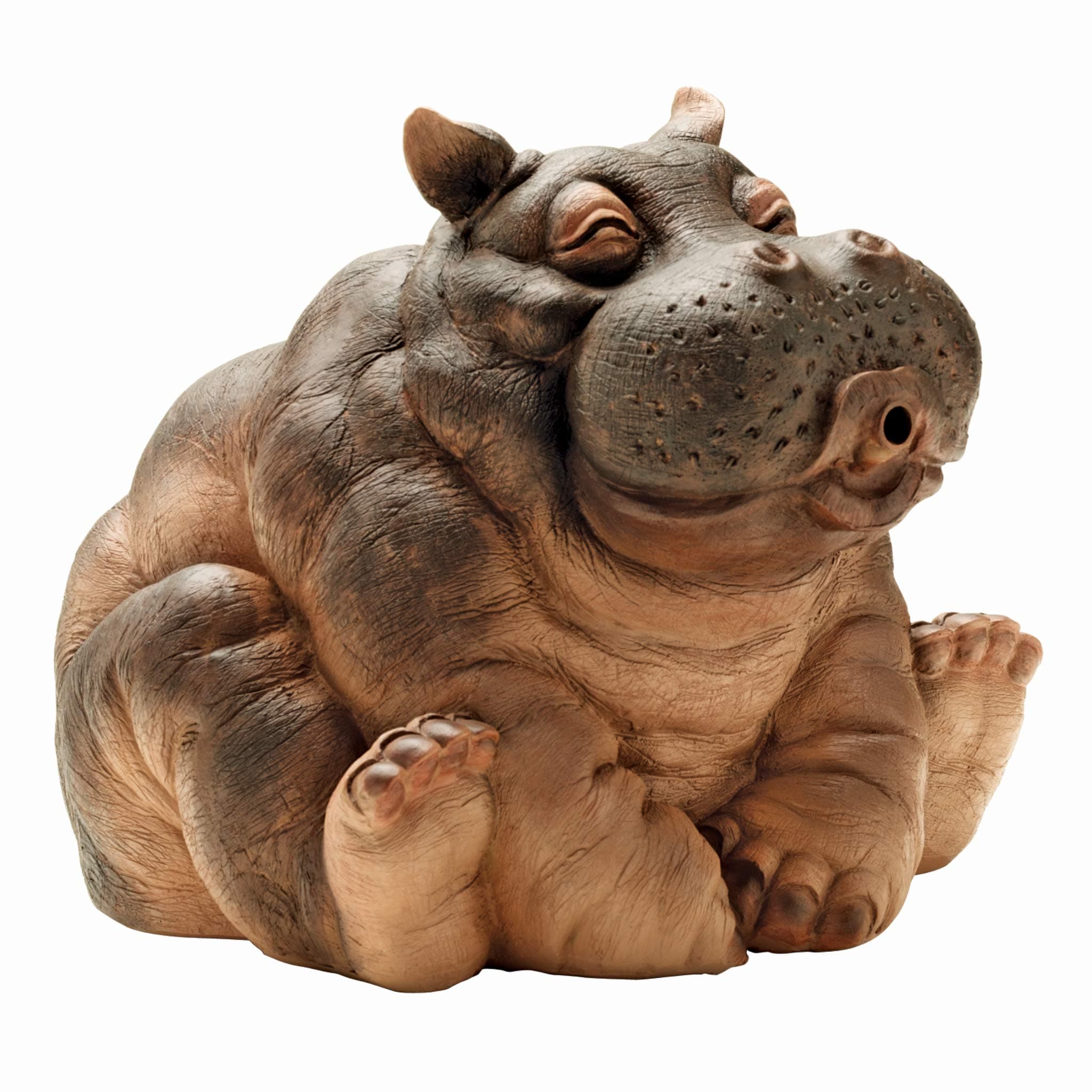 - Hanna, the Hippo Spitter Piped Statue