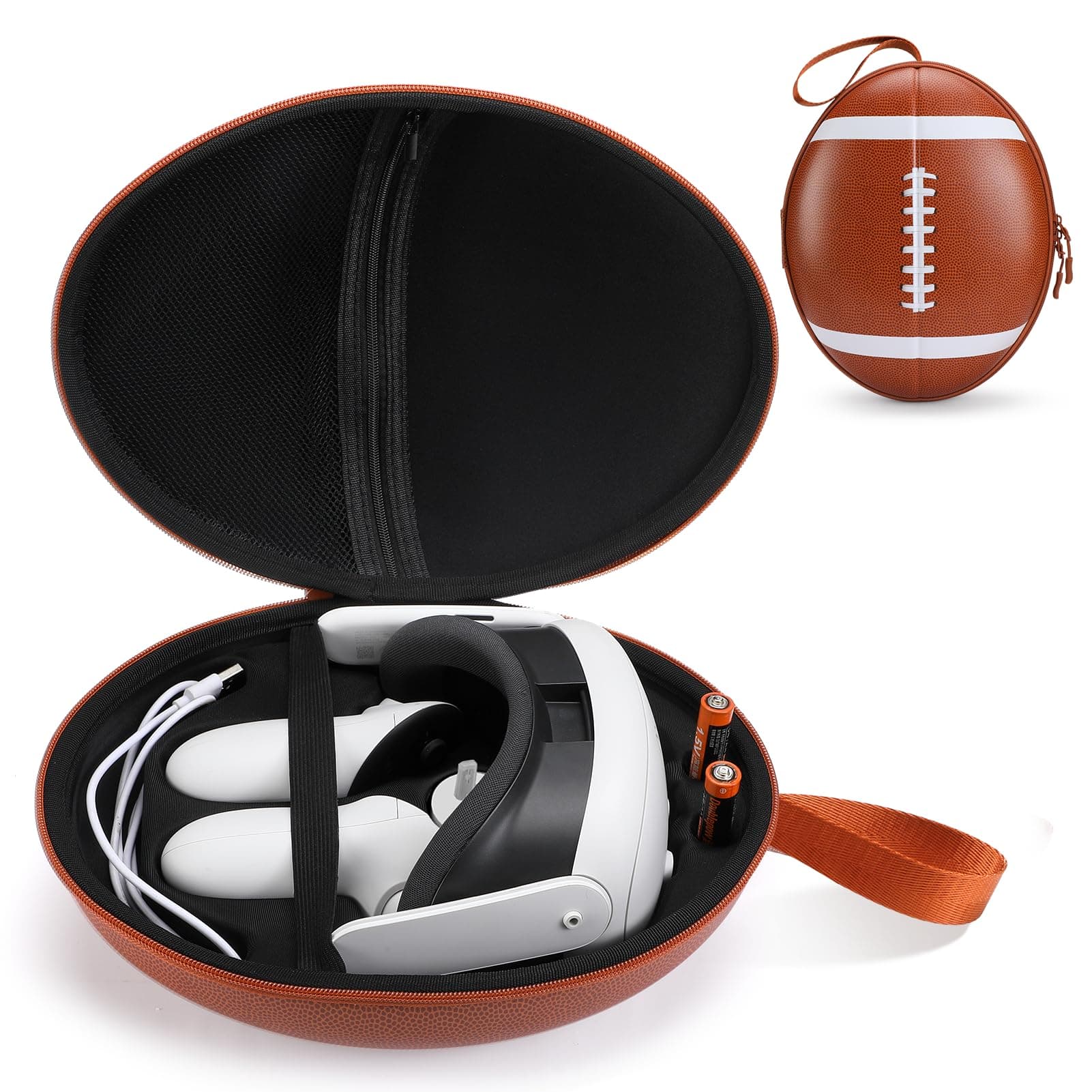 Luckit Hard Carring Case for Meta Quest 3 Controller Accessories, Hard Travel Case for Oculus Quest 3 VR Headset, Shockproof EVA Portable Protection Case with Storage Box Compatible for Meta Quest 3