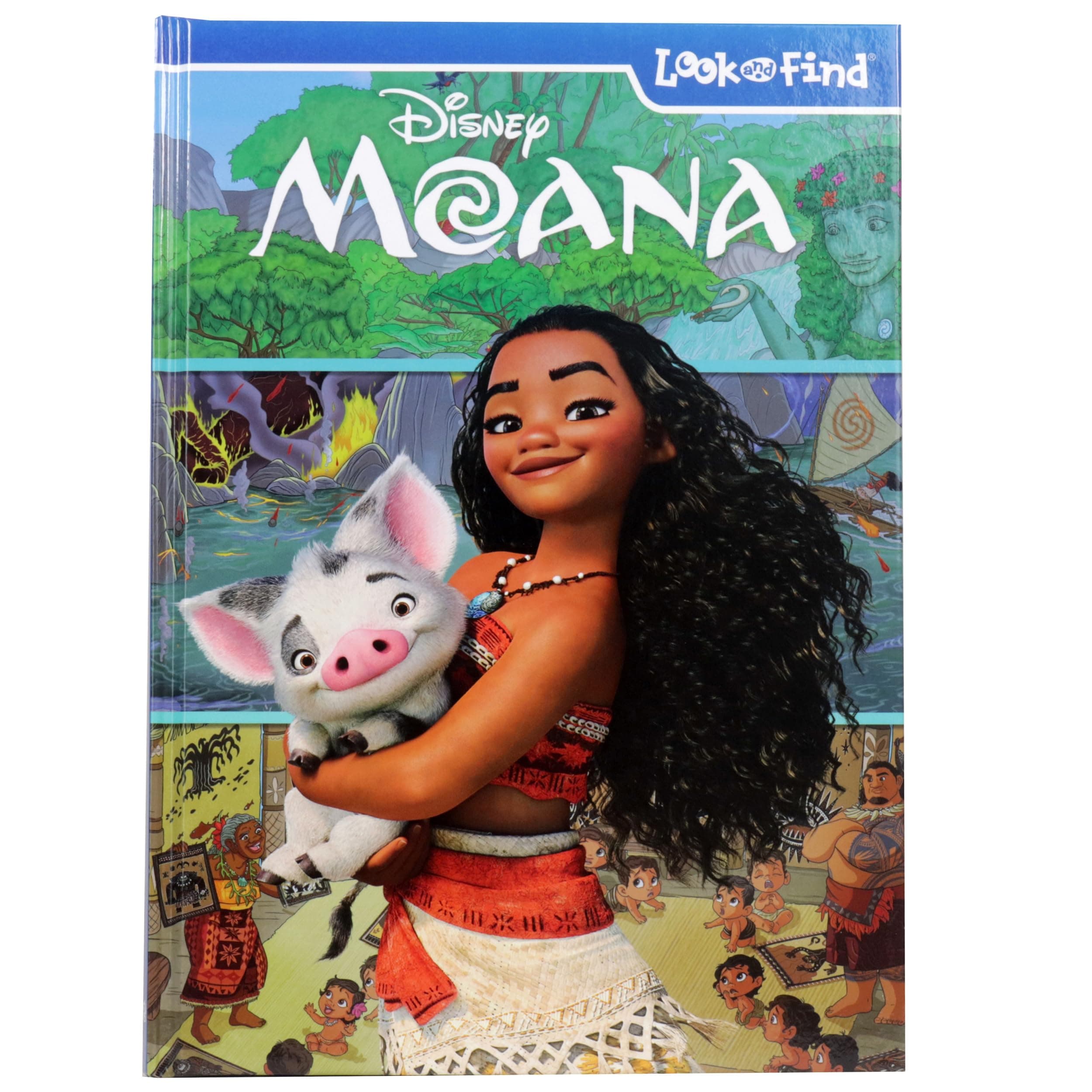 Disney Moana Look and Find Activity Book
