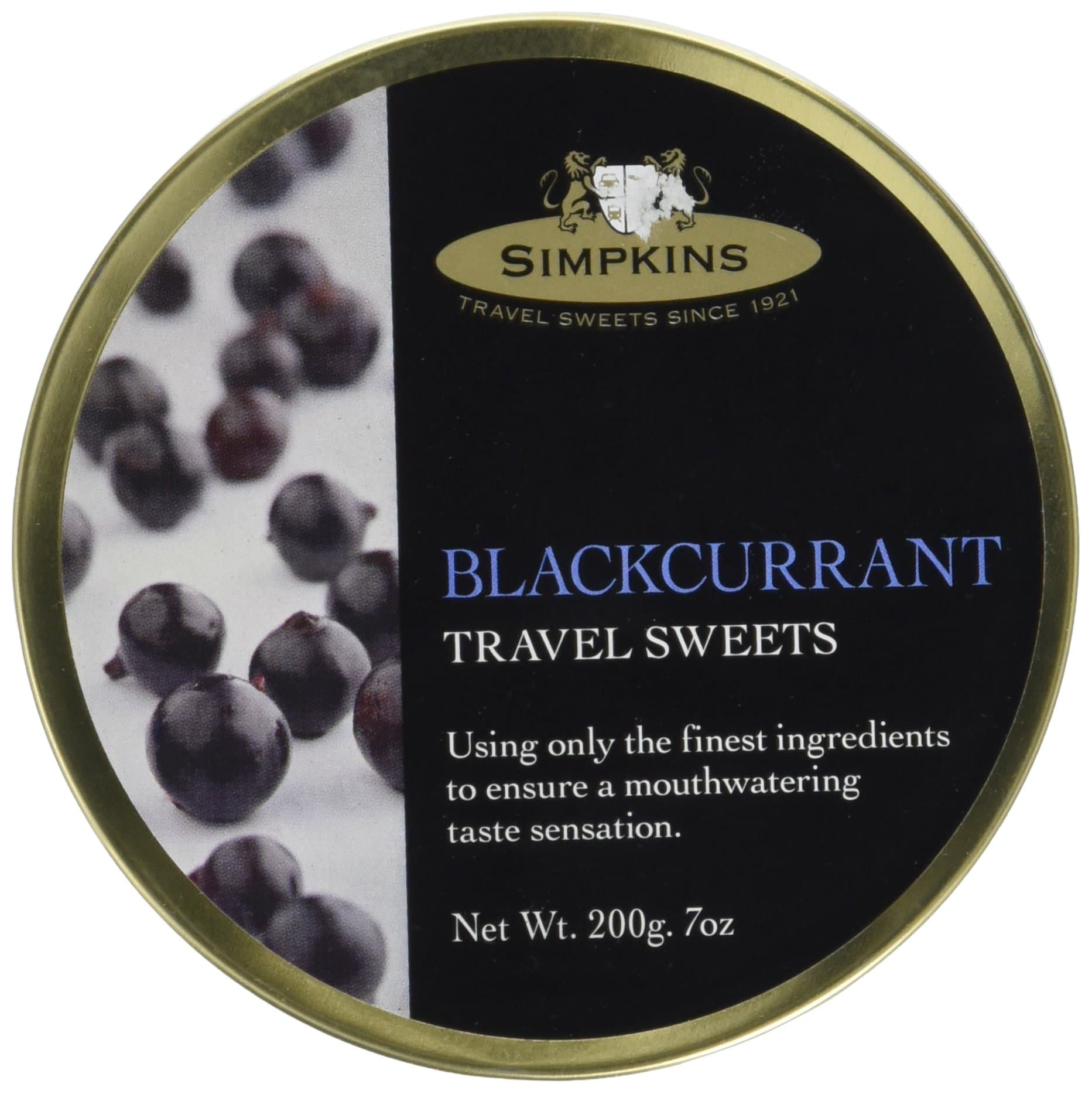 Simpkins Blackcurrant Candy Drops 7 oz