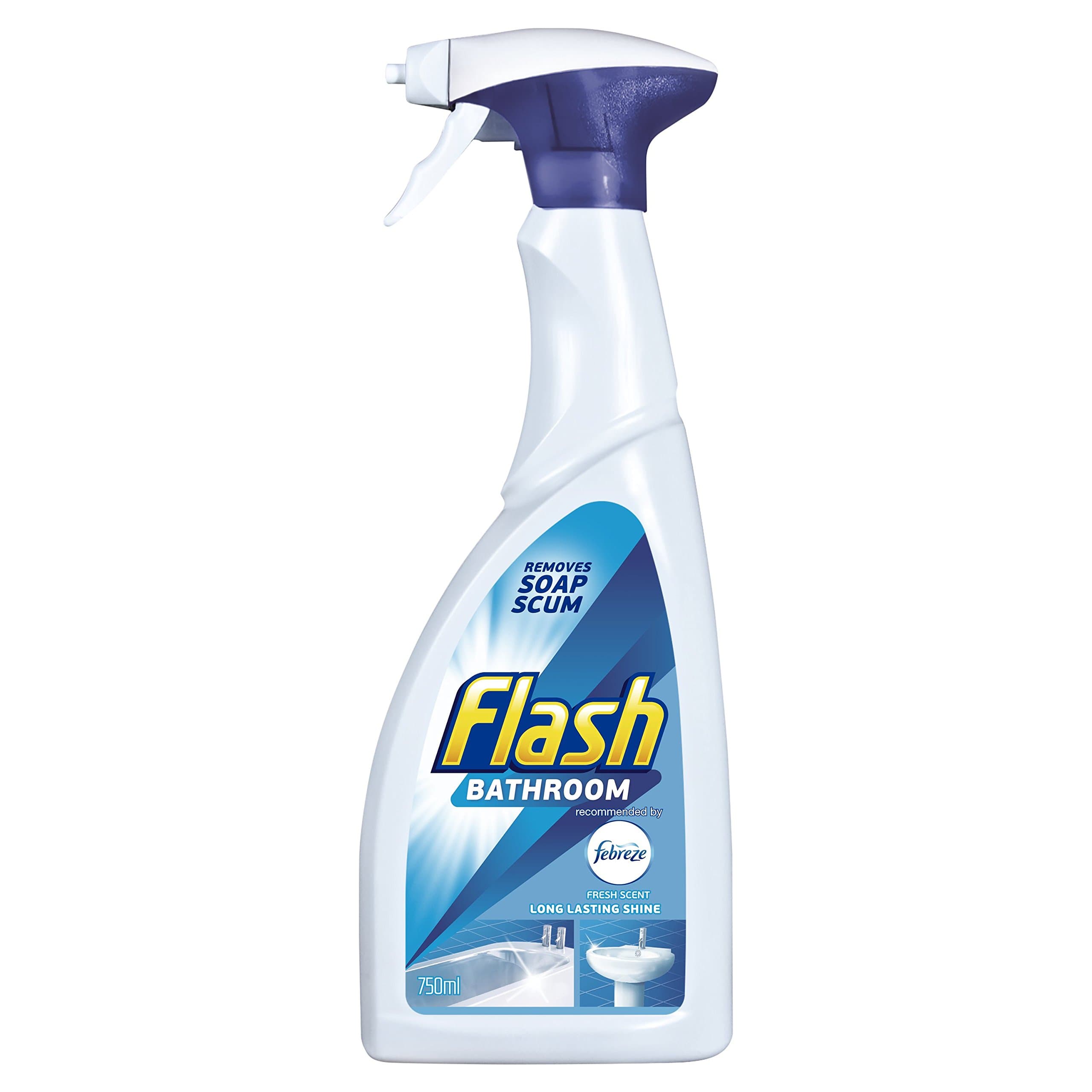 Flash Bathroom Cleaning Spray, 750ml