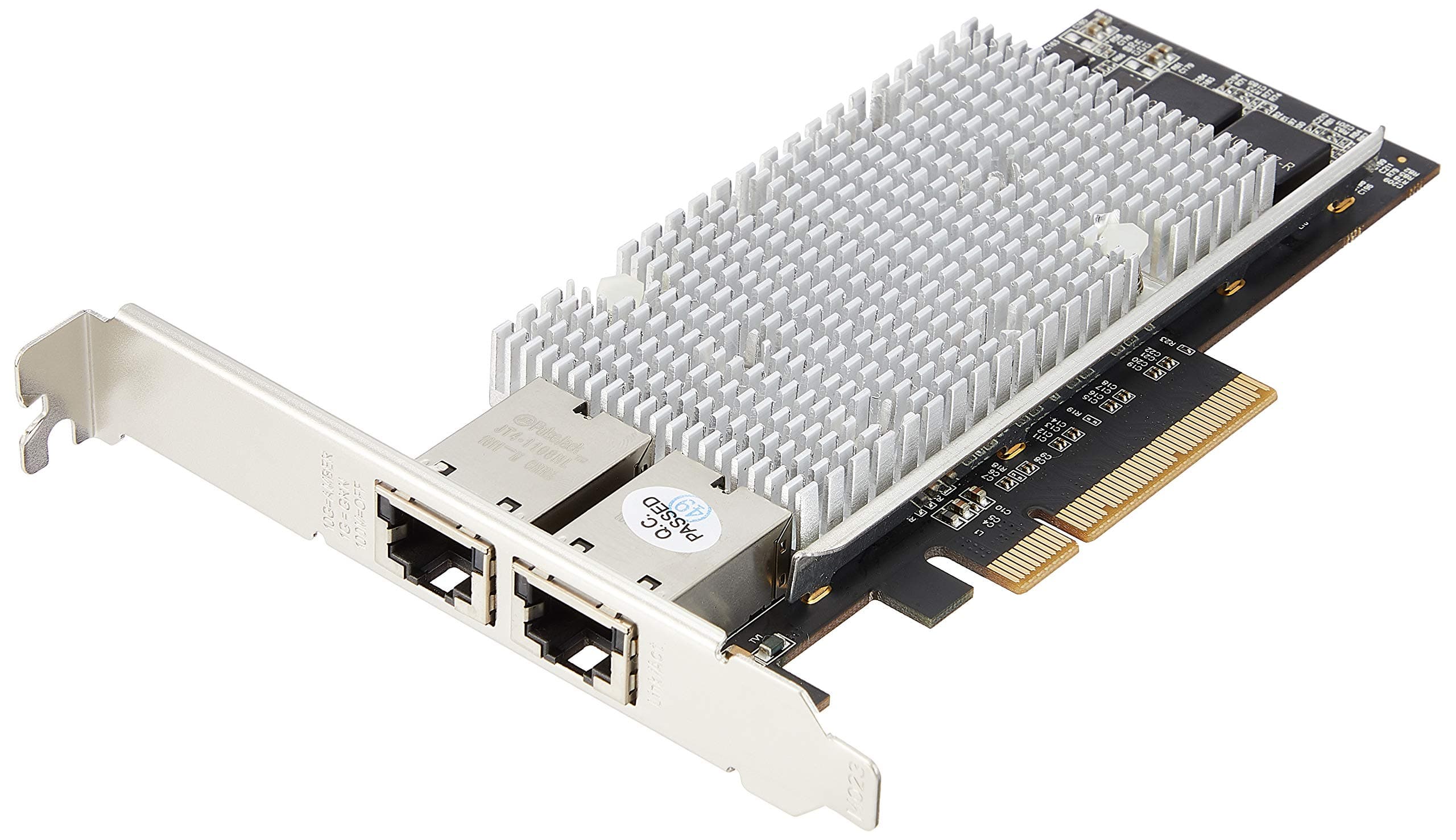 com 2-Port 10Gb PCIe NIC with Native Link Aggregation - 10Gbase-t Ethernet Card - 100/1000/10000 Mbps LAN Card (ST20000SPEXI)