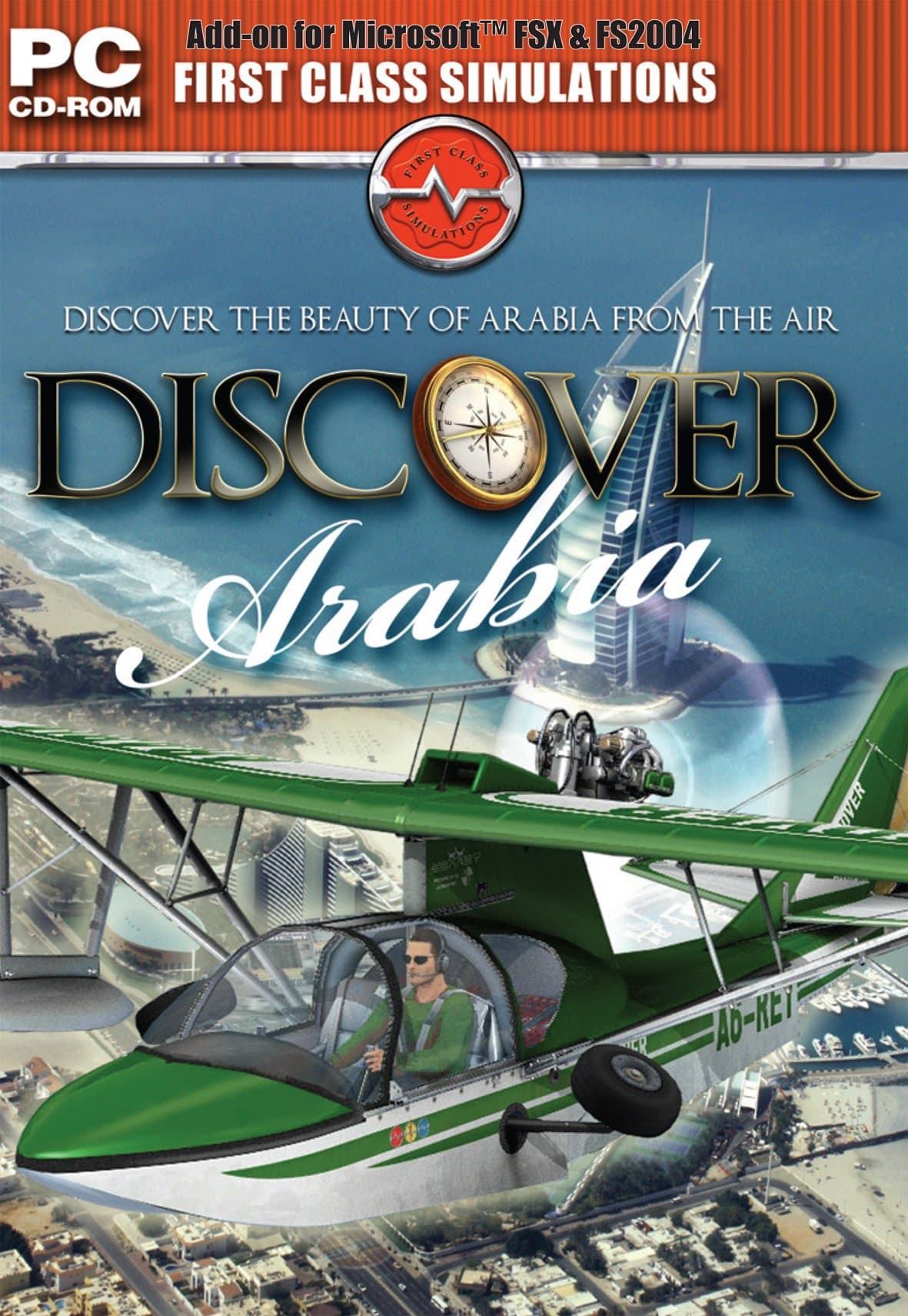 Discover Arabia Add-on for Microsoft Flight Simulator FS2004 and FSX - PC