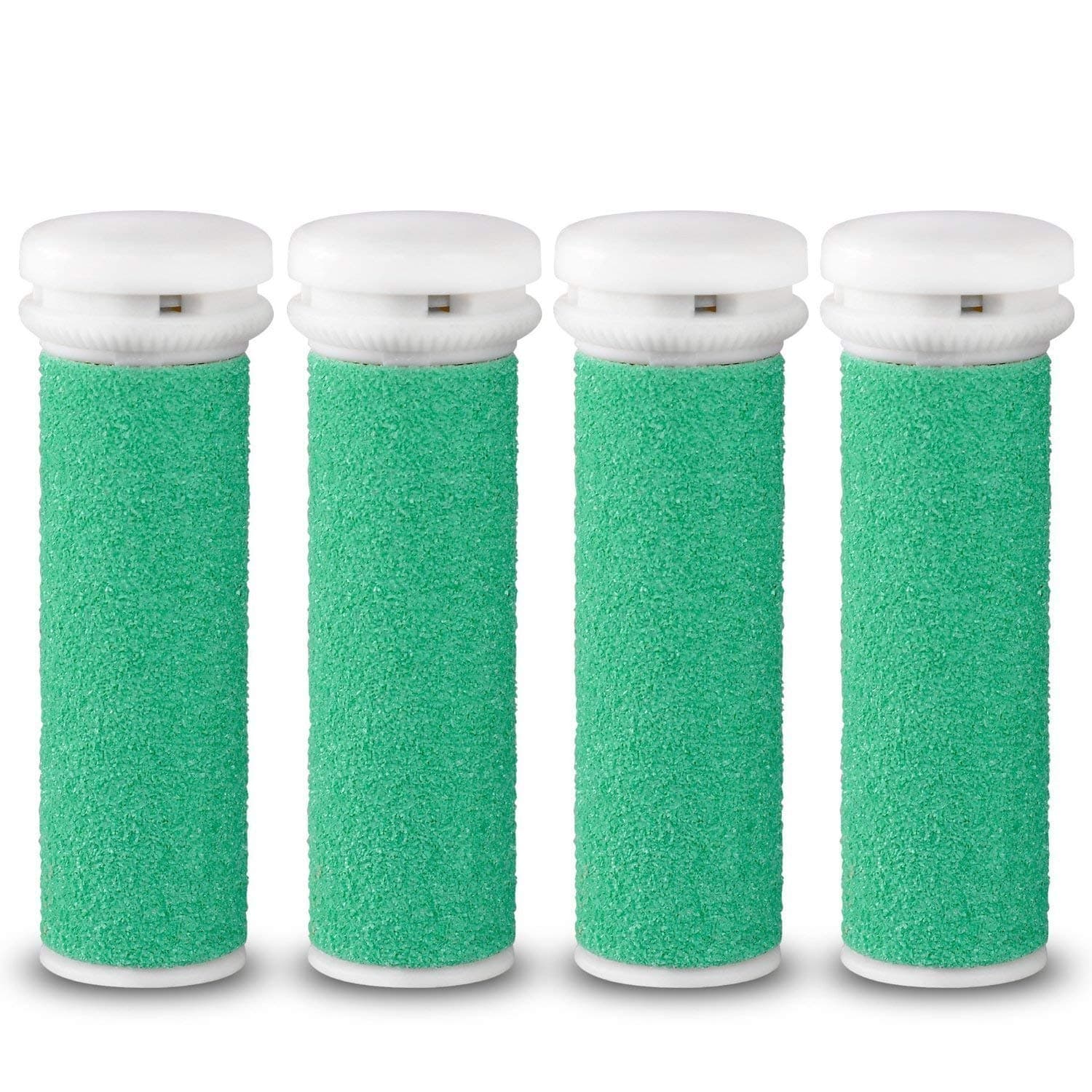 Replacement Rollers Compatible with Micro Pedi Callus Remover Foot File, Extra Hard Coarse 4 pcs.