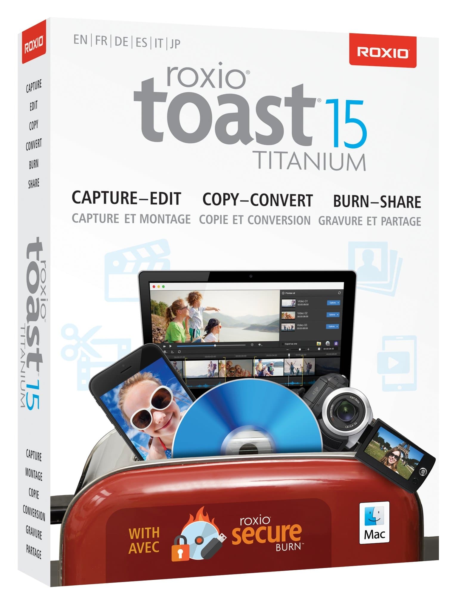 Roxio Toast 15 Titanium Mac (Old Version)