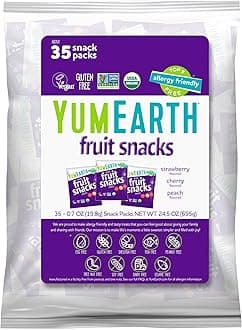 Organic Fruit Snacks, Favorites, 35 Snack Packs, 0.7 oz (19.8 g) Each